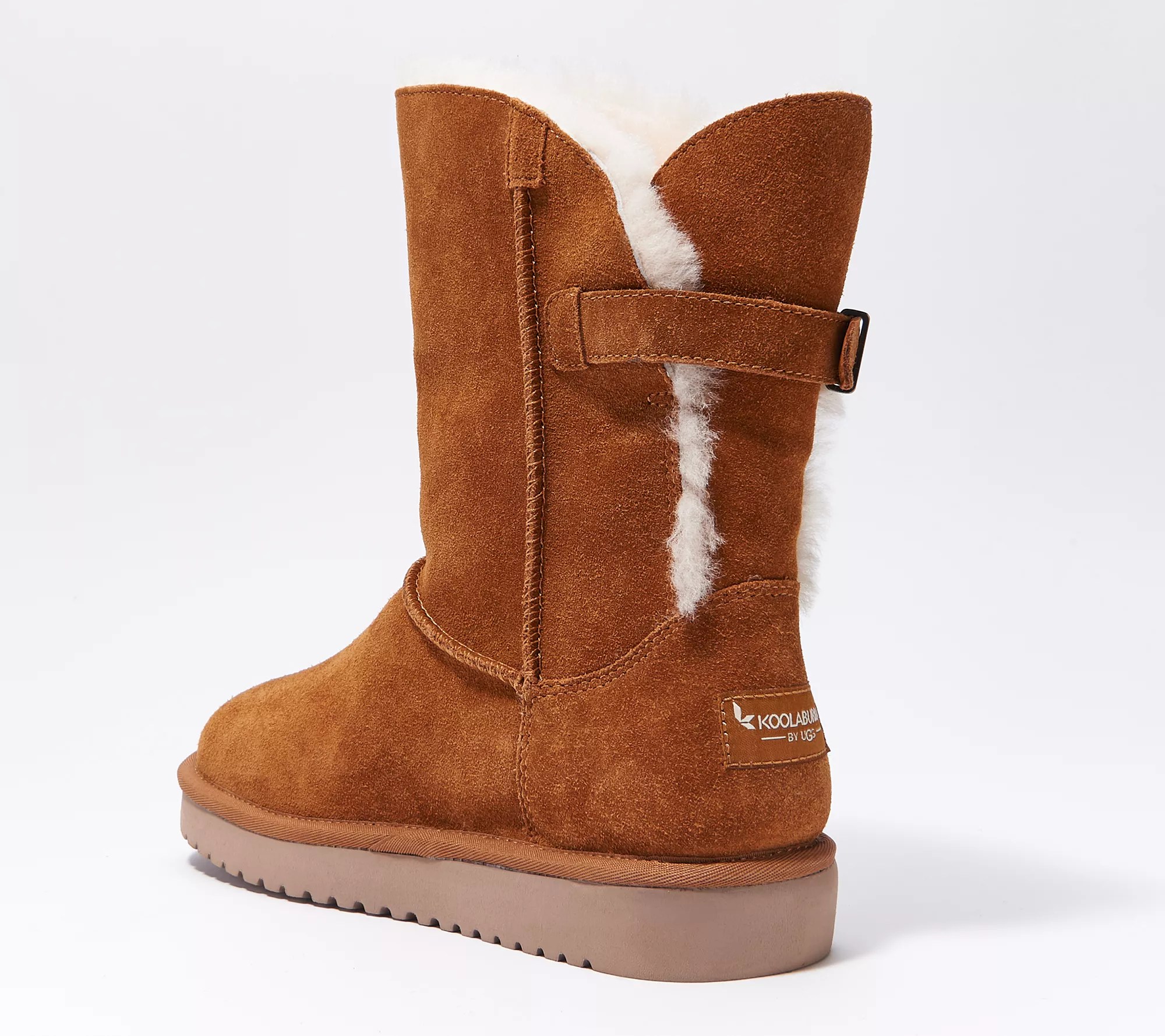 Koolaburra by UGG Suede Buckle Short Boots Remley