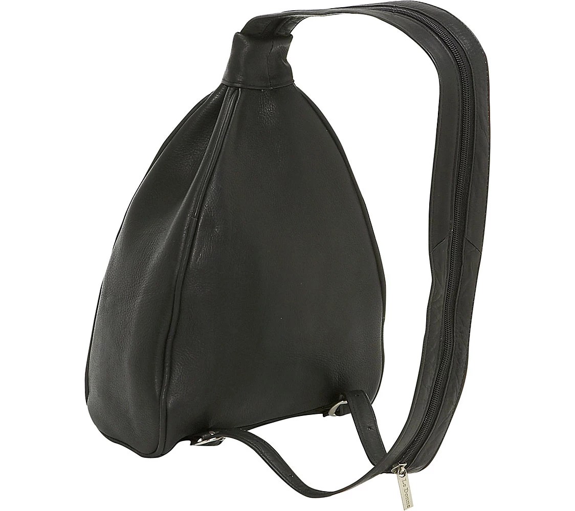 Le Donne Leather Women's Sling Backpack/Purse