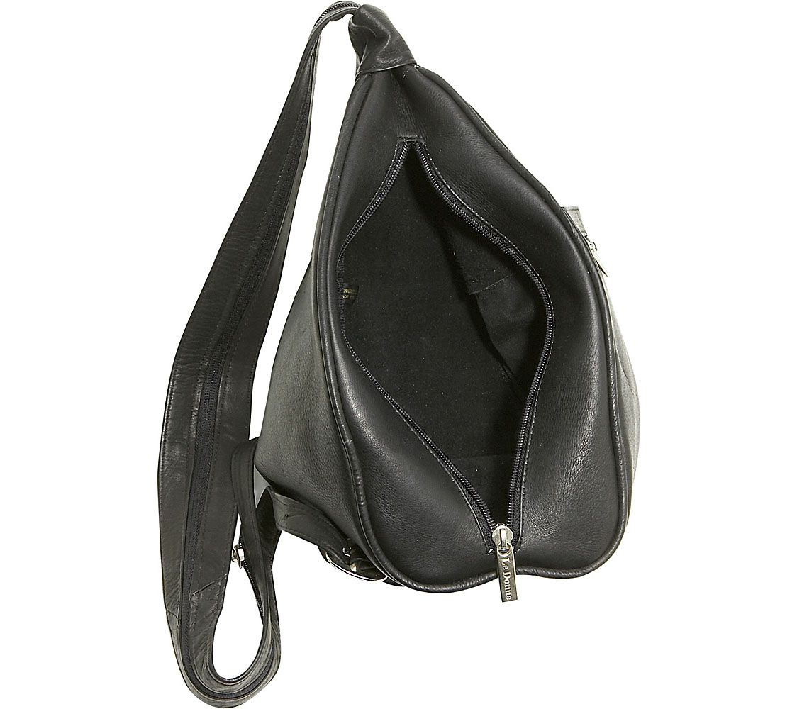 Le Donne Leather Women's Sling Backpack/Purse