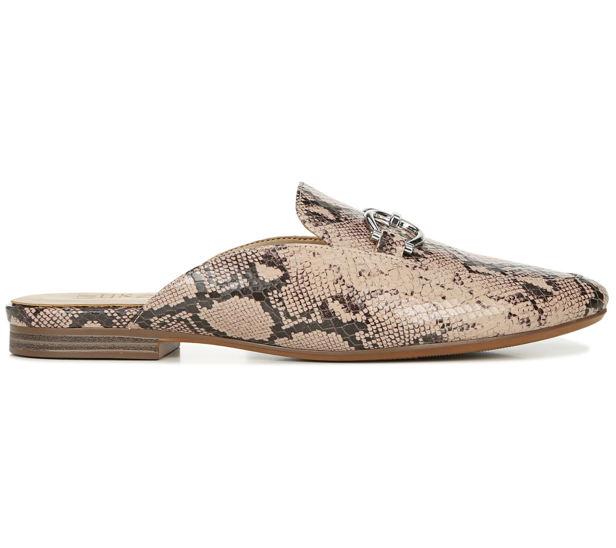 Naturalizer LowHeel Printed Leather Mules Leanna