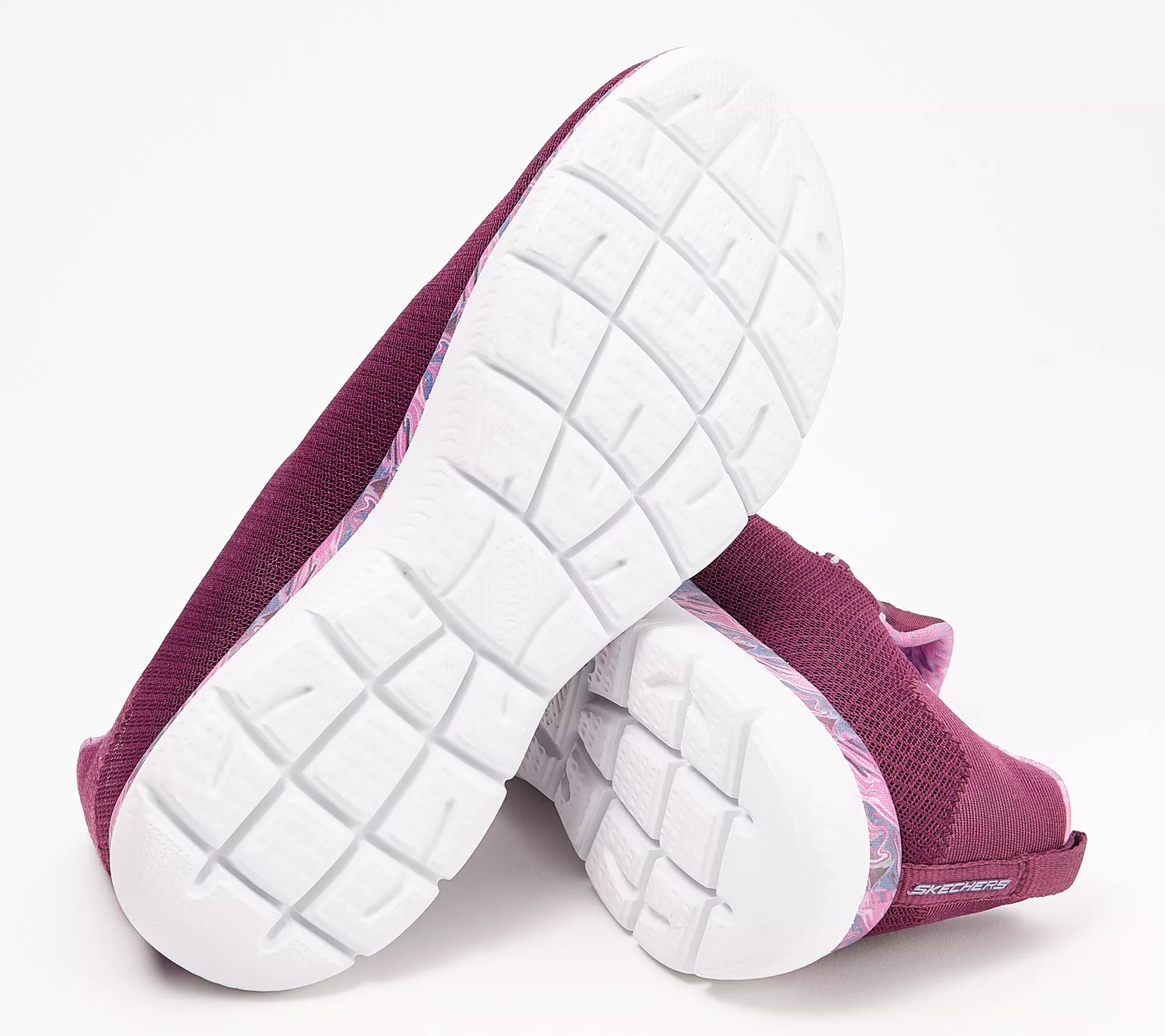 Skechers Summits Vegan Washable Bungee Sneakers Party Mix