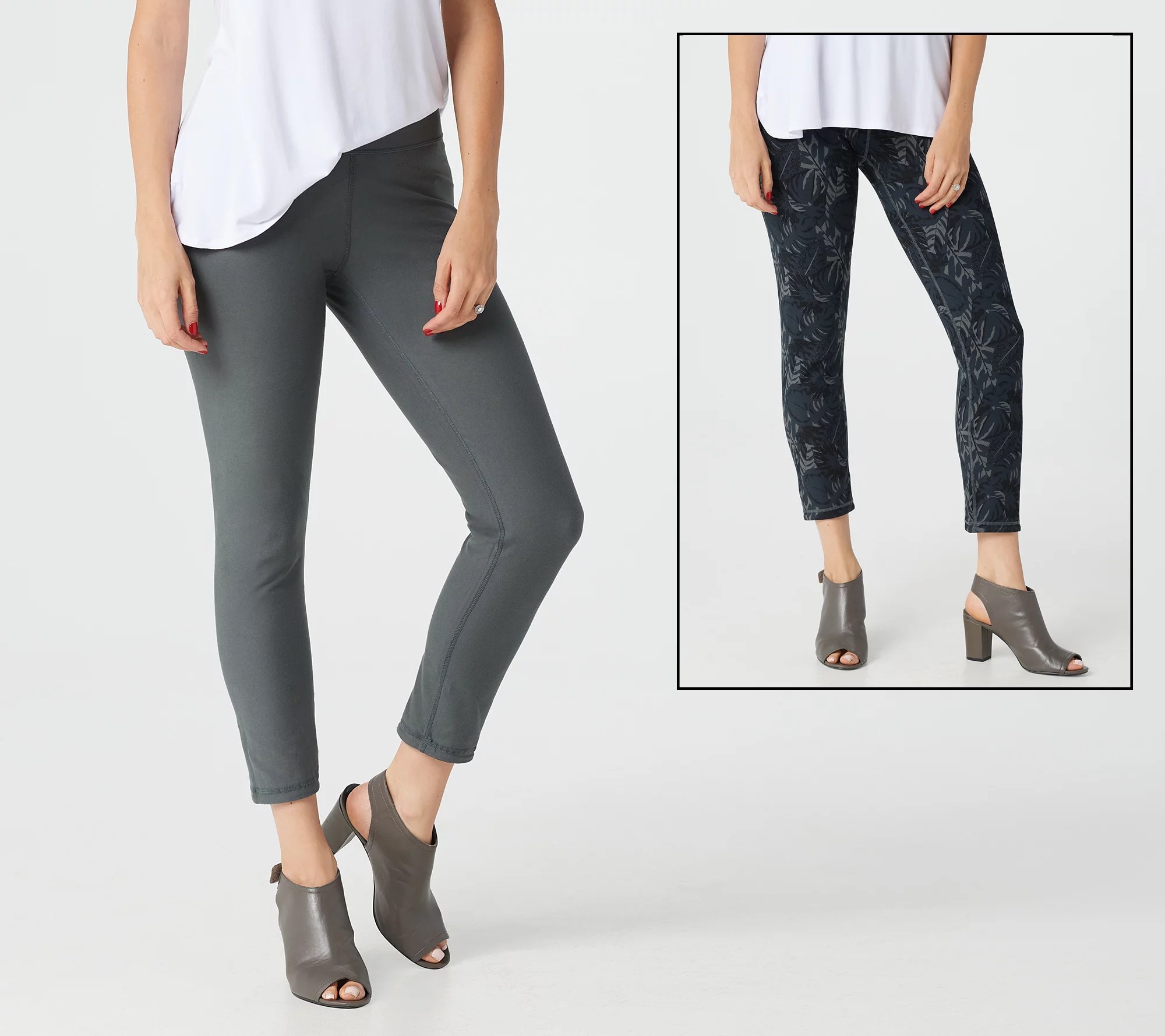 Women with Control Petite Renee's Reversibles Ankle Pants