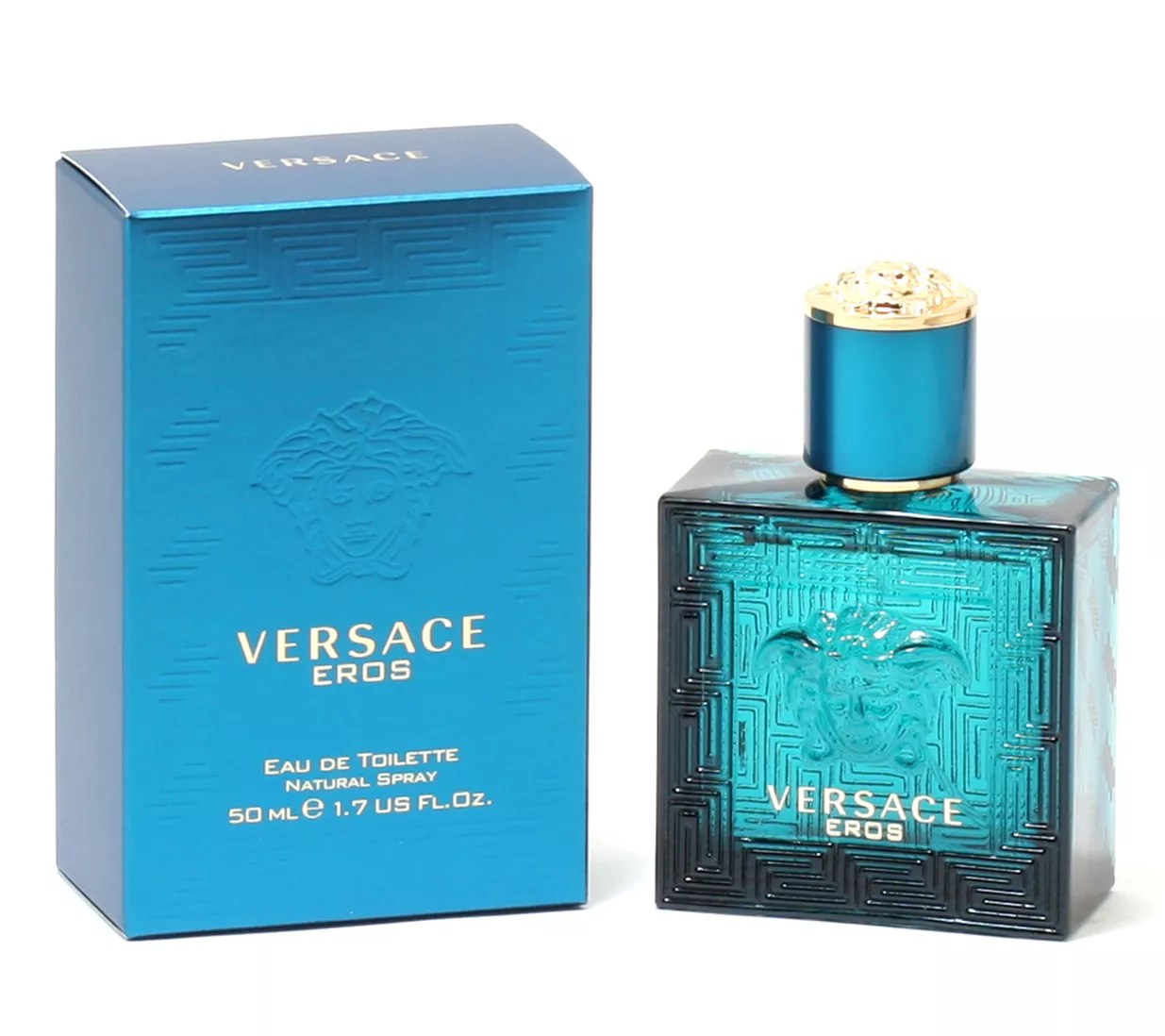 Versace Eros Men Eau De Toilette Spray, 1.7floz