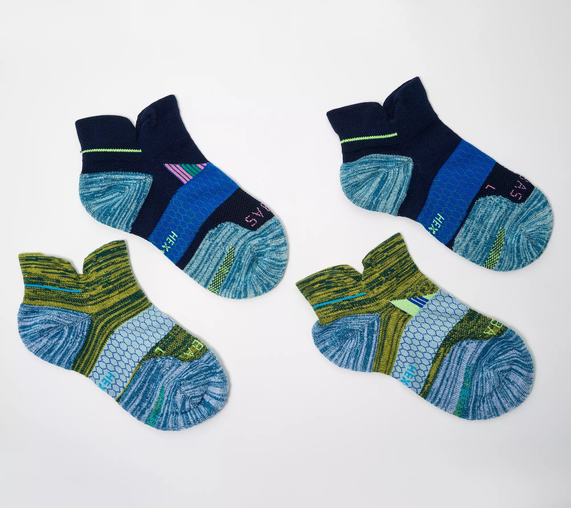 Bombas Set of 2 Women's Performance Ankle Socks