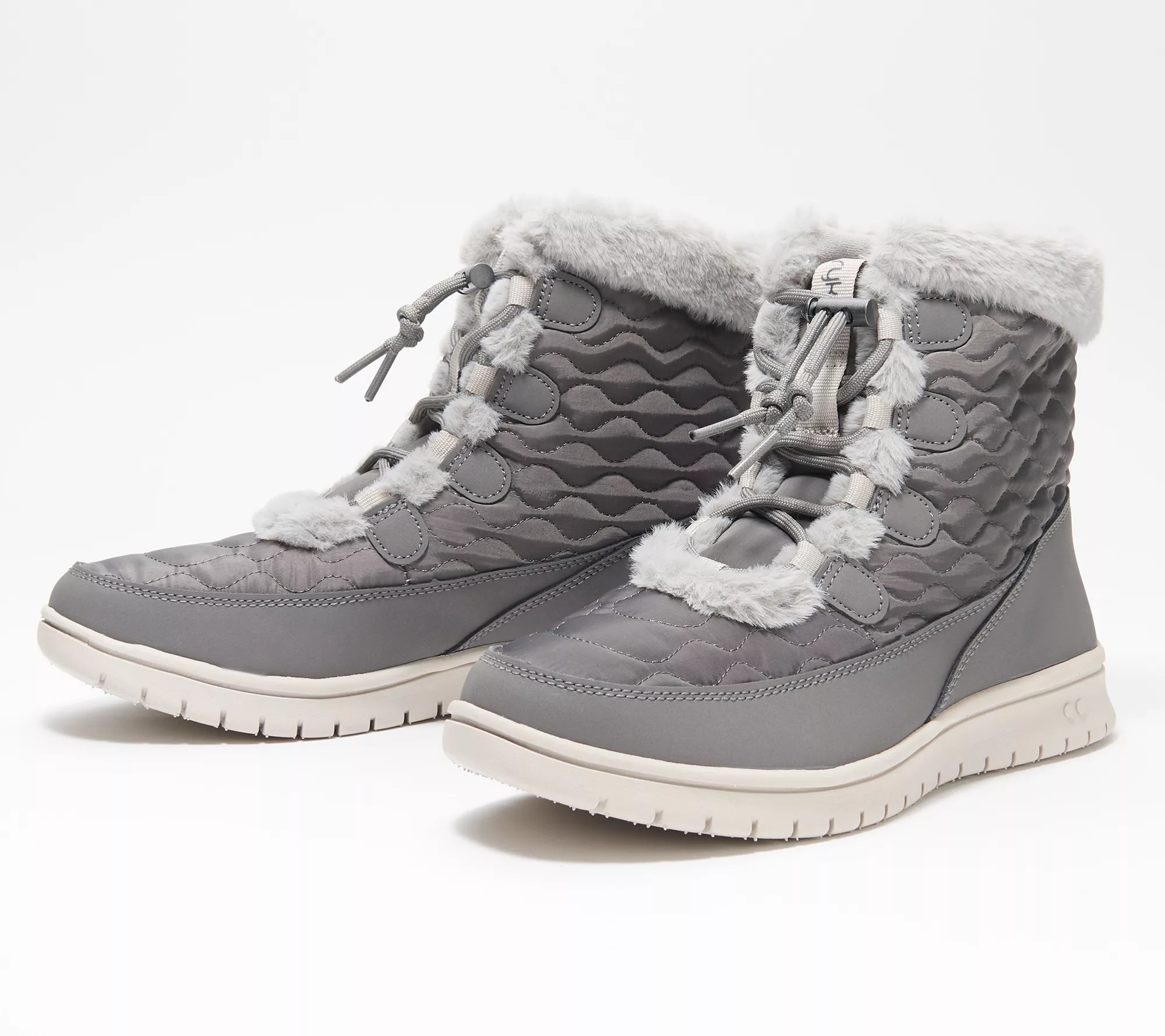 Ryka Water Repellent Faux Fur Winter Boots Snow Bound