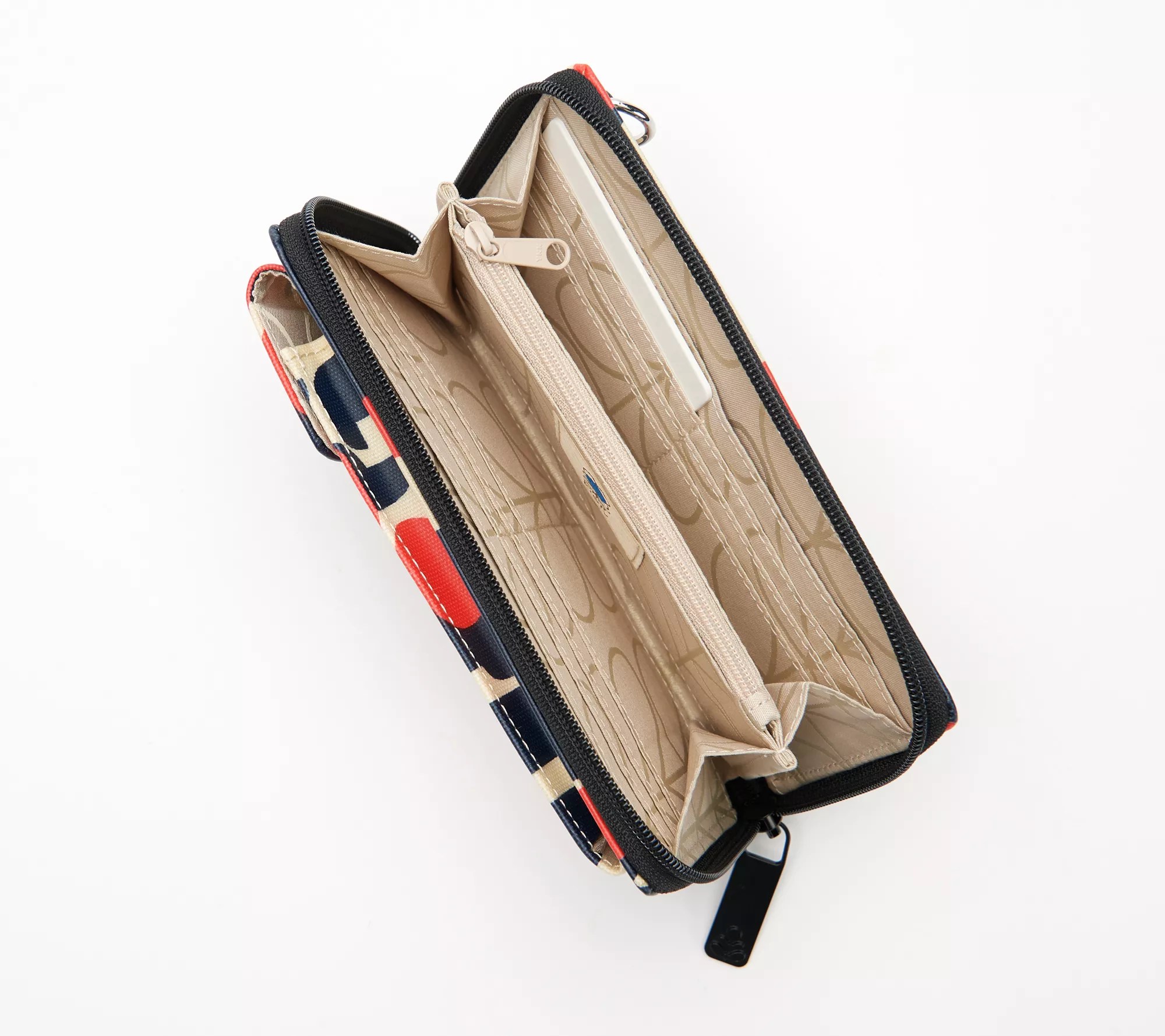 Orla Kiely Coated Cotton Keeper Wallet Phonecase