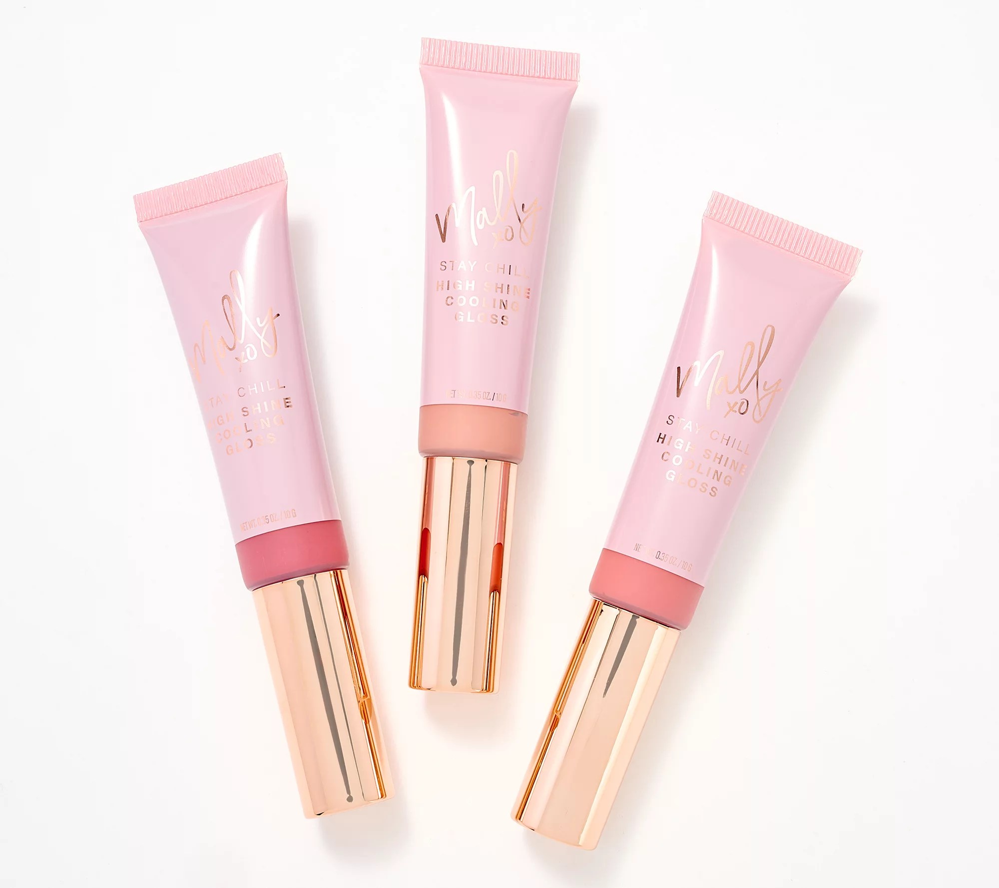 Mally High Shine Cooling Lip Gloss Trio