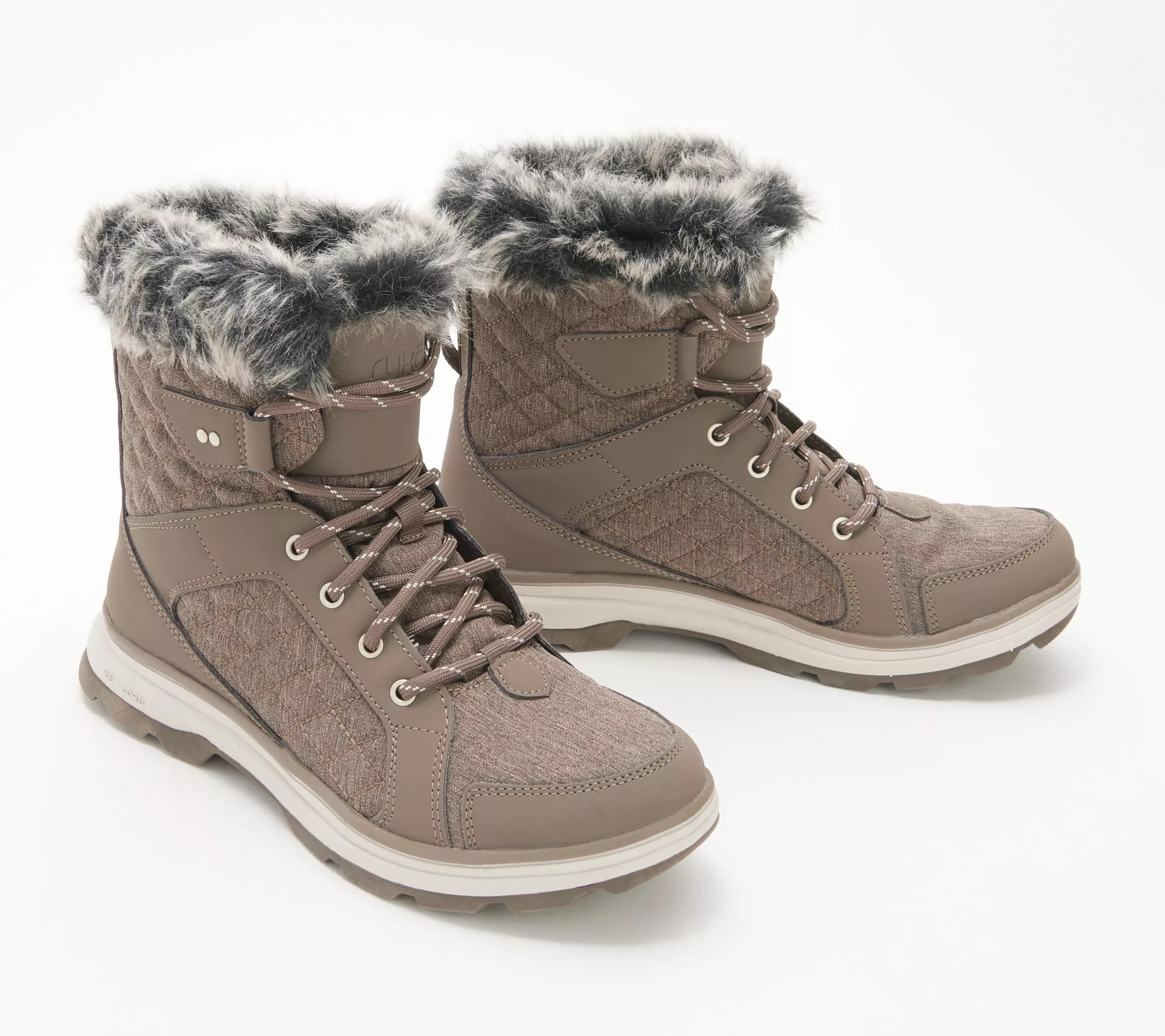 Ryka Water Repellent Faux Fur Winter Boots Brisk