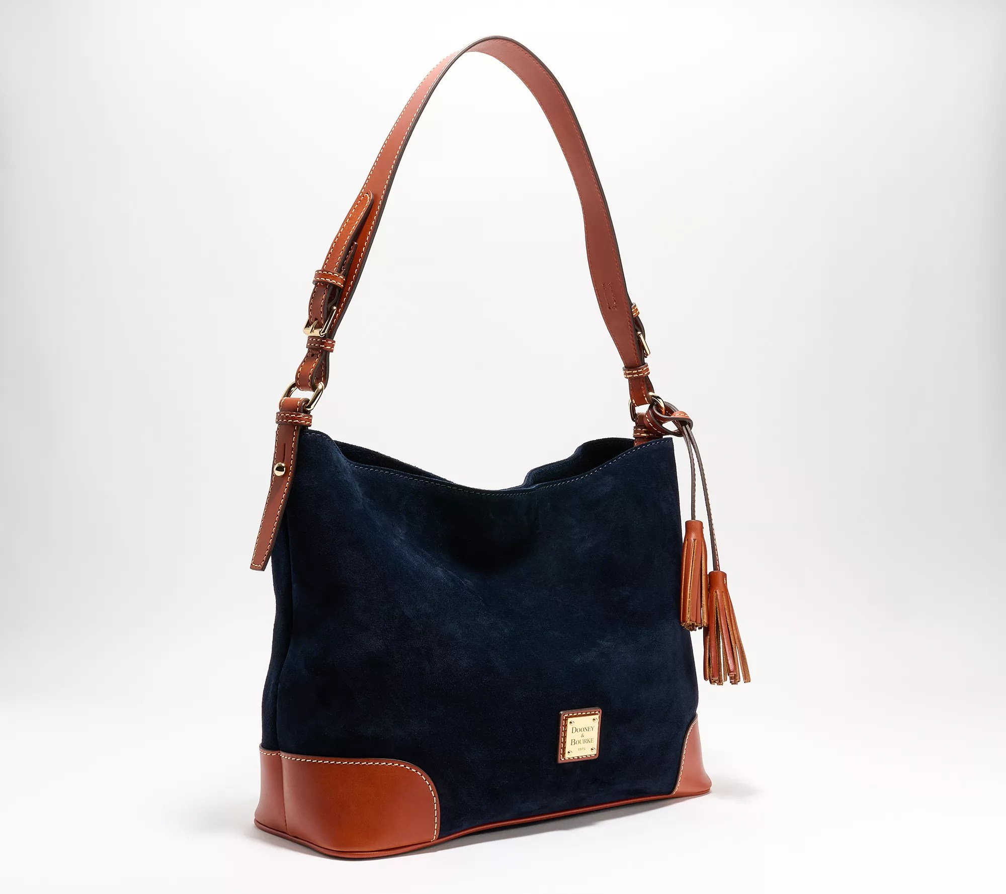 Dooney & Bourke Suede Large Sac Shoulder Bag