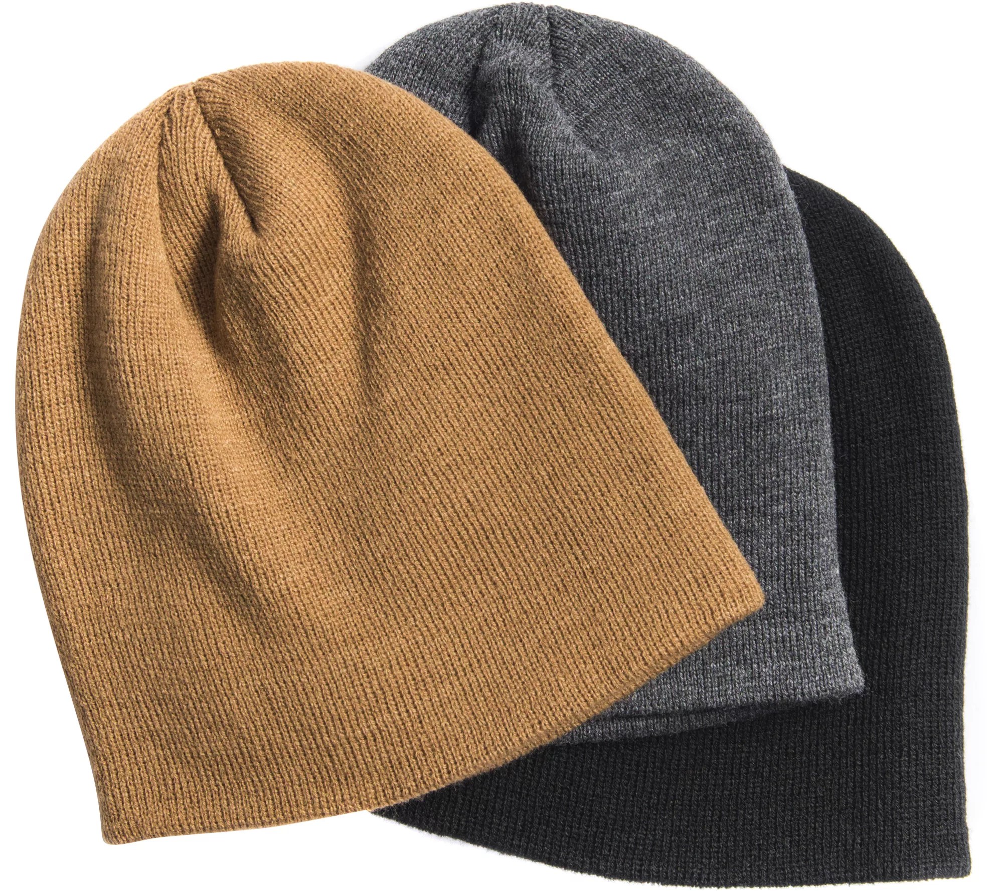 MUK LUKS Men's 3Pack Beanie Set