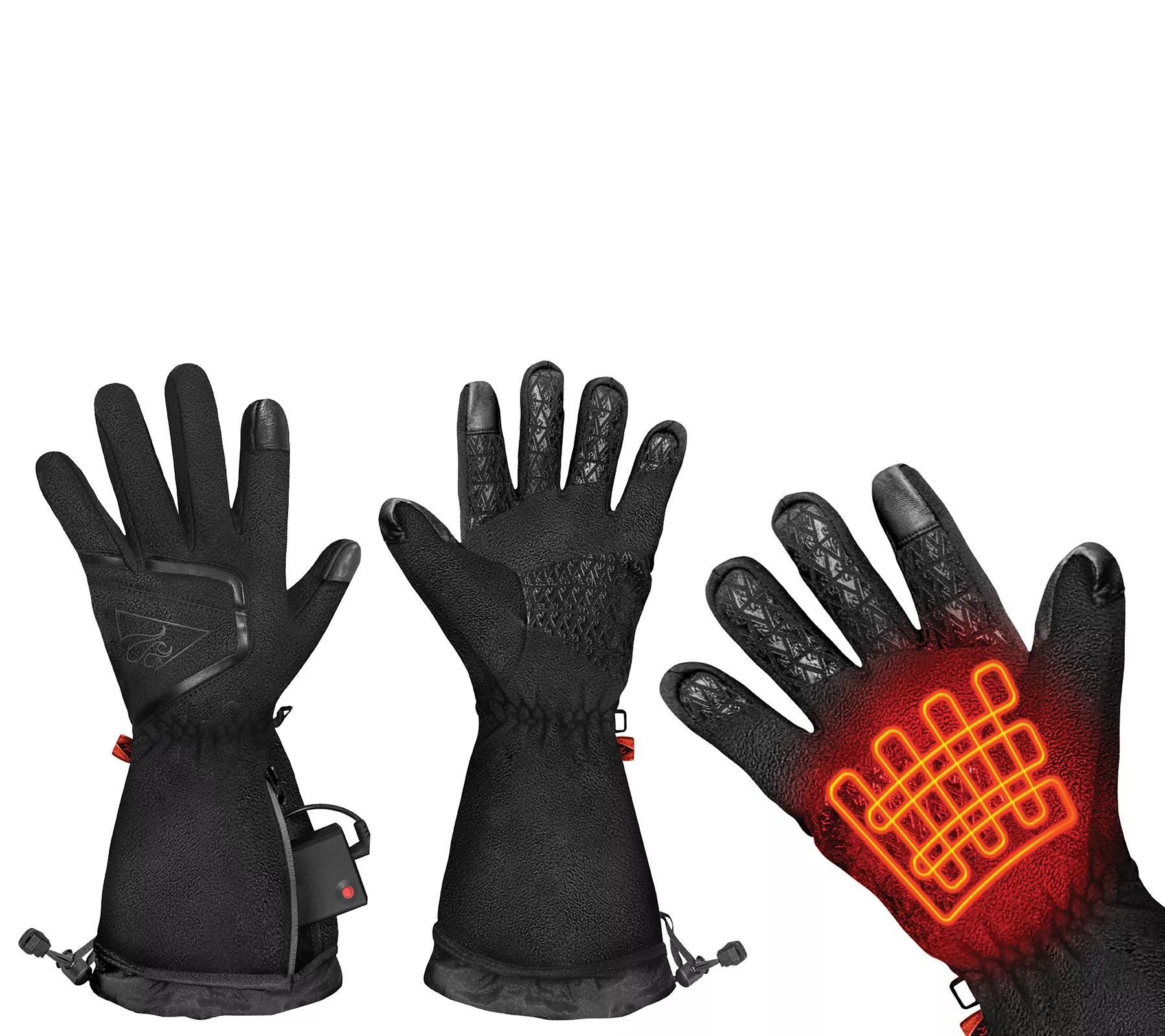 ActionHeat Battery Operated Heated Touchscreen Gloves