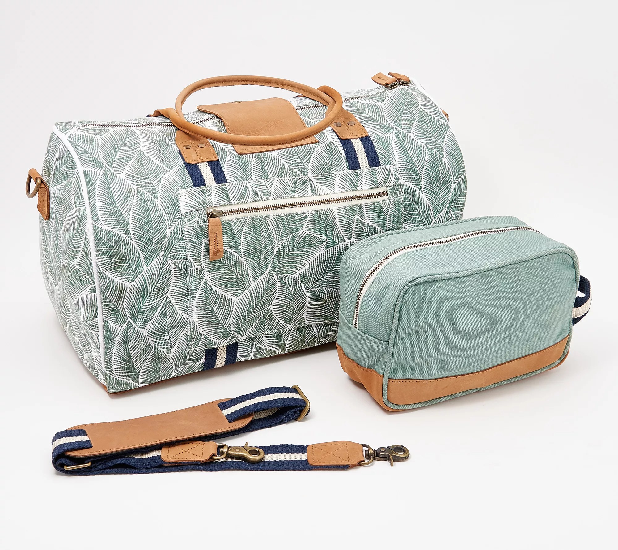 Shorebags Canvas Nubuck Duffel and Travel Kit
