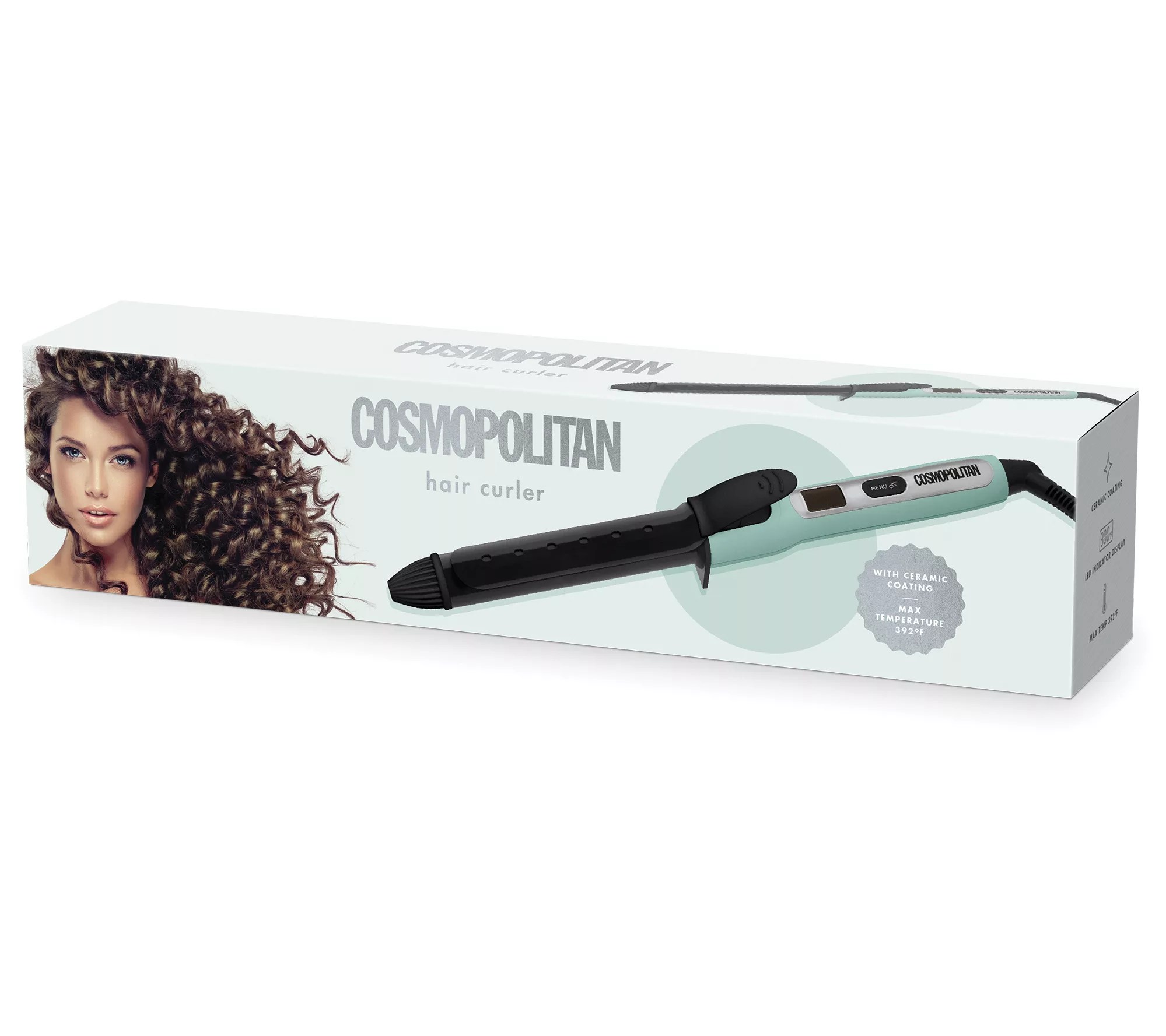 Cosmopolitan Ceramic 1" Hair Curling Iron