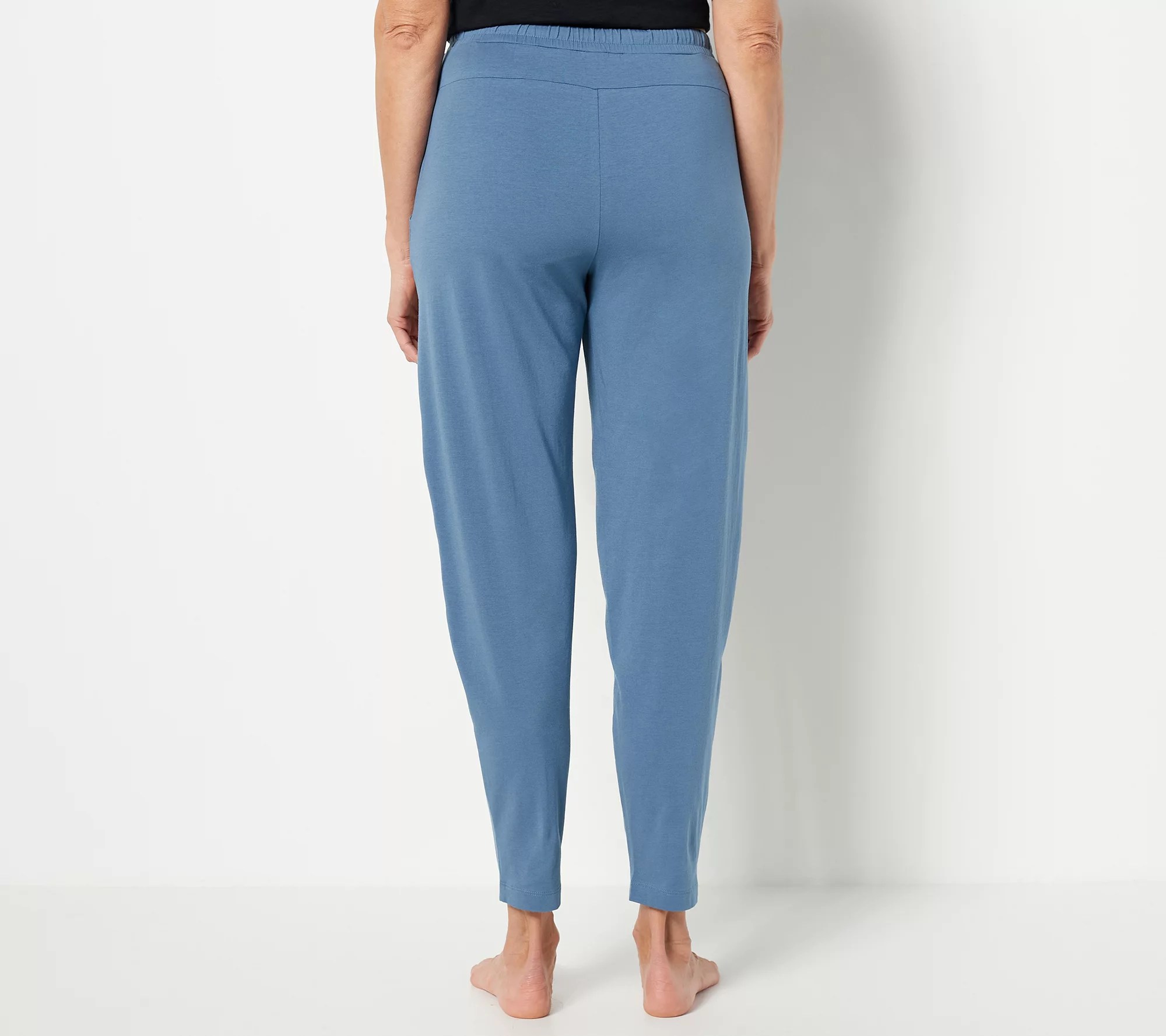 "As Is" AnyBody Cozy Knit Luxe Jersey Tapered Utility Pant