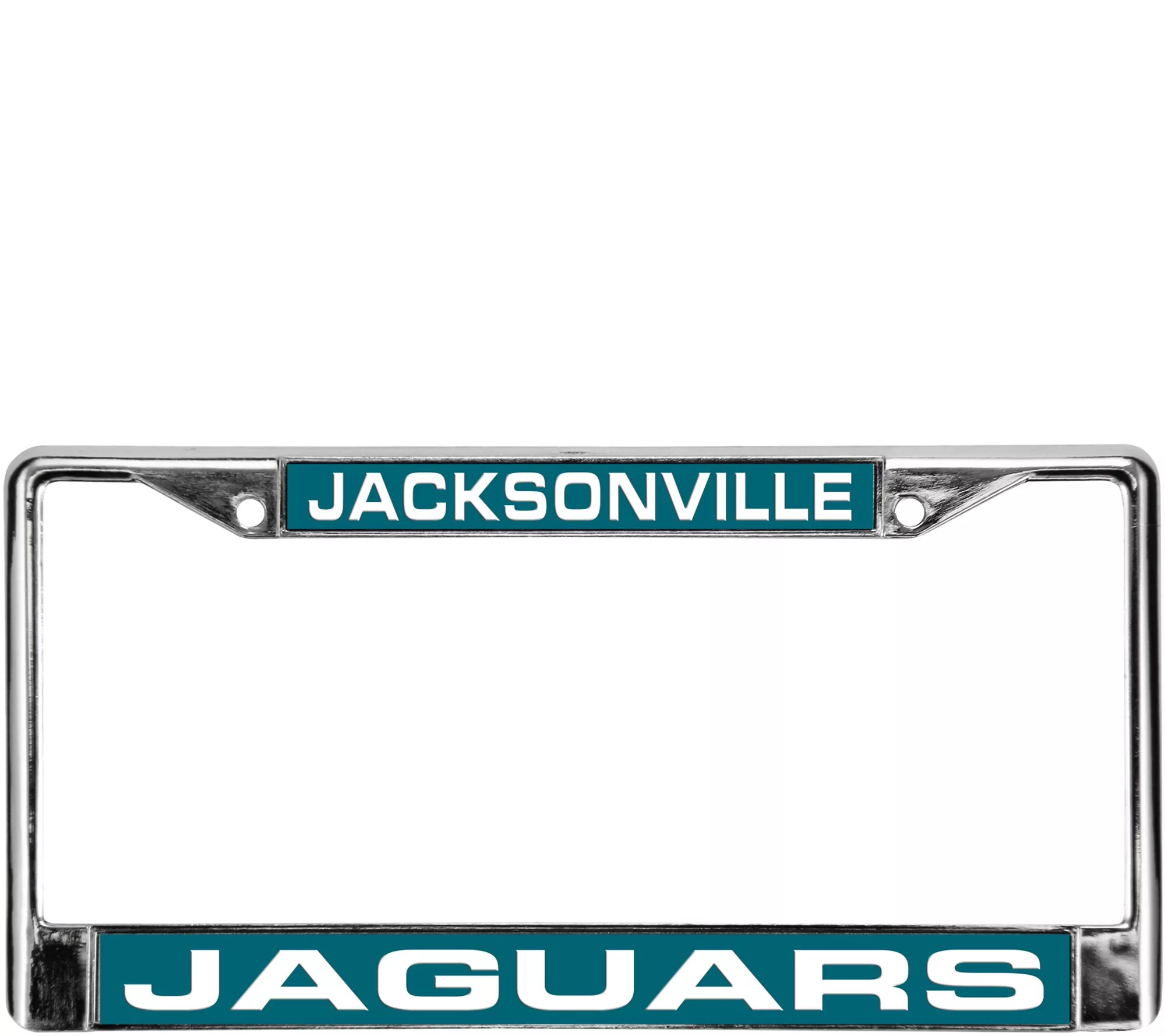 Rico NFL Chrome Laser License Plate Frame