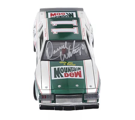 Darrell Waltrip 1981 #11 Autographed Mountain Dew 1:24 Scale Car - QVC.com