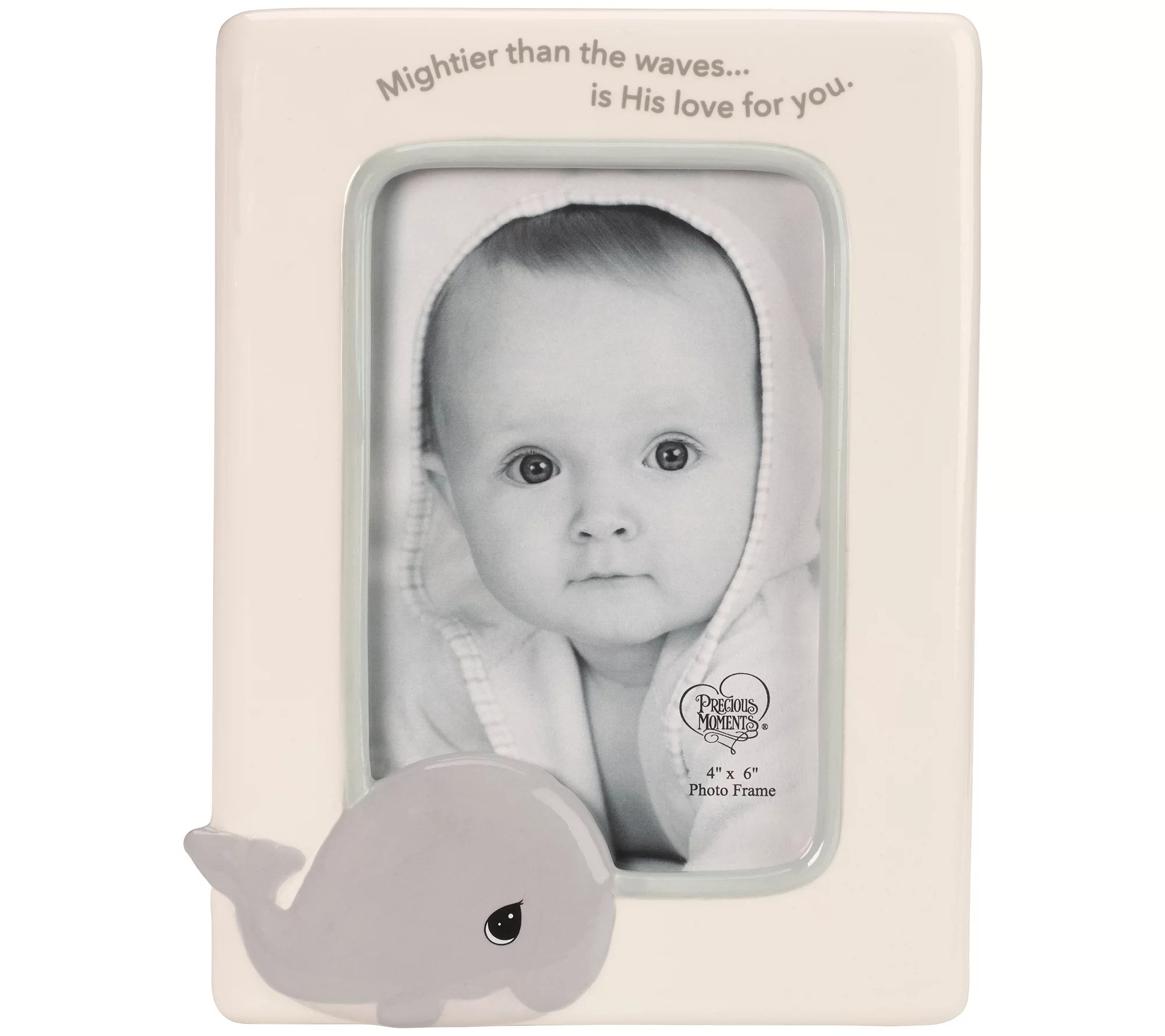 Precious Moments "Mightier Than The Waves" Whale Photo Frame