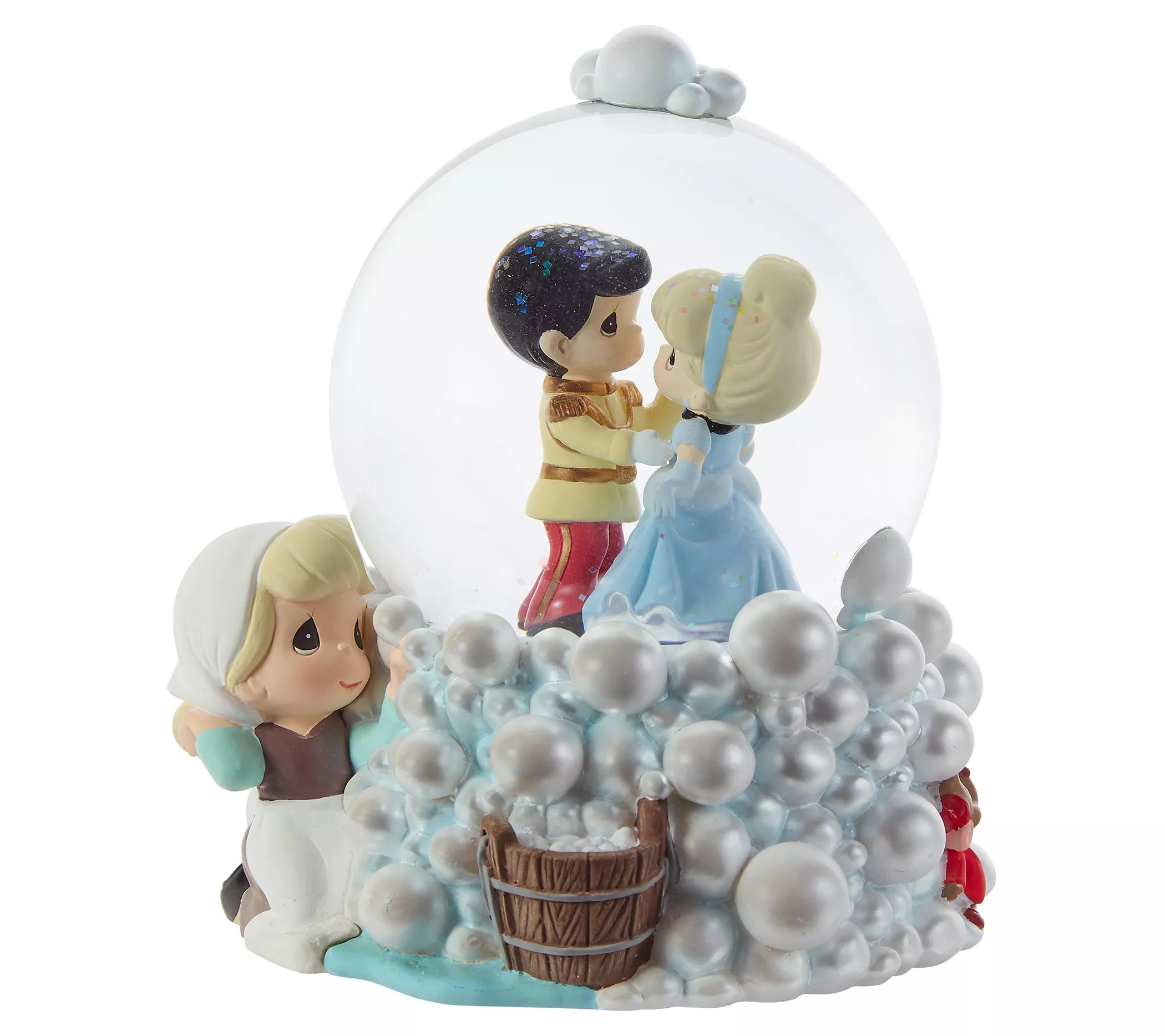 Precious Moments Disney Cinderella Dreaming Snow Globe