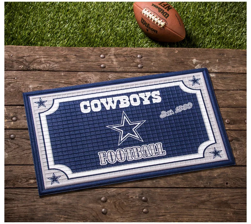 Team Sports America NFL Embossed Door Mat
