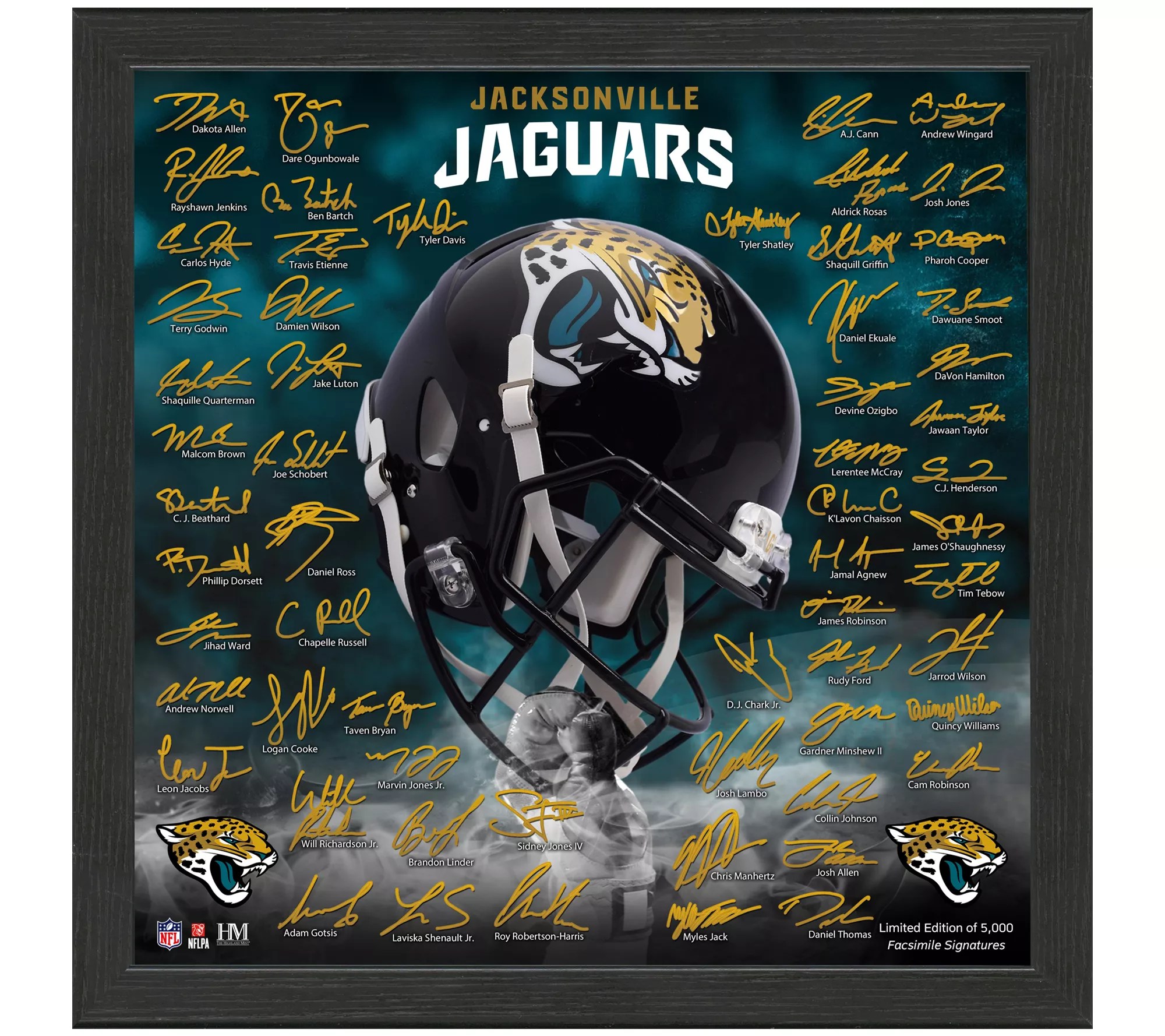 NFL Signature Team Helmet Frames