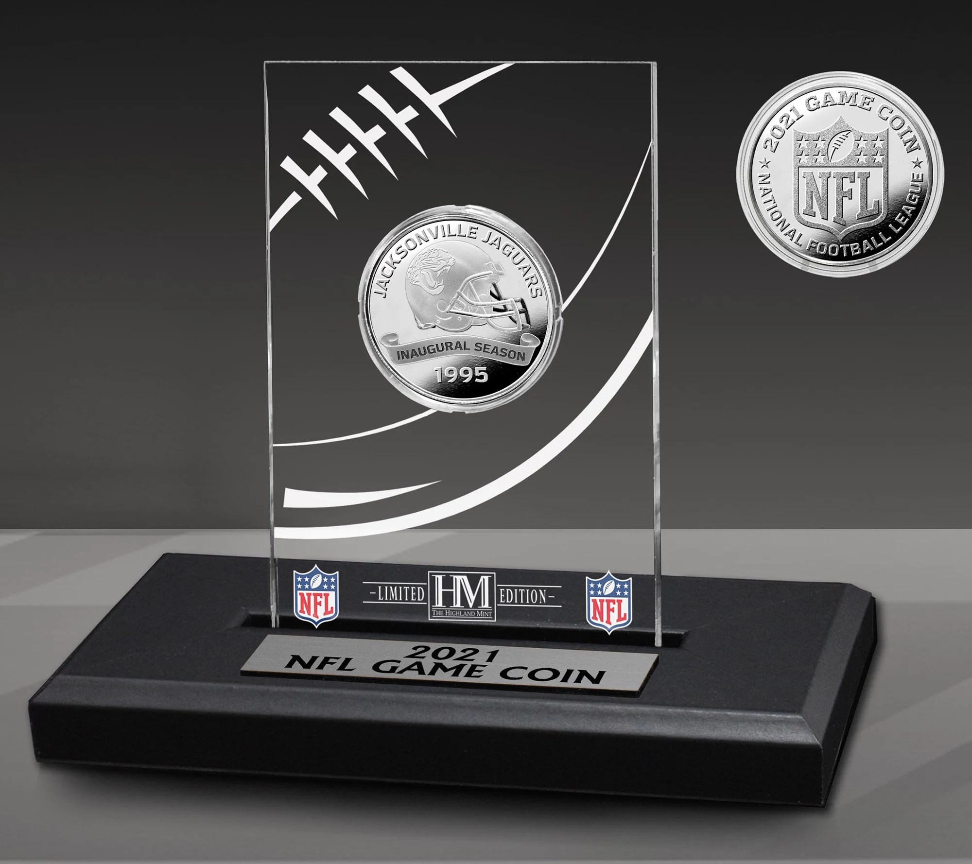 NFL 2021 Official Game Coin with Acrylic Stand