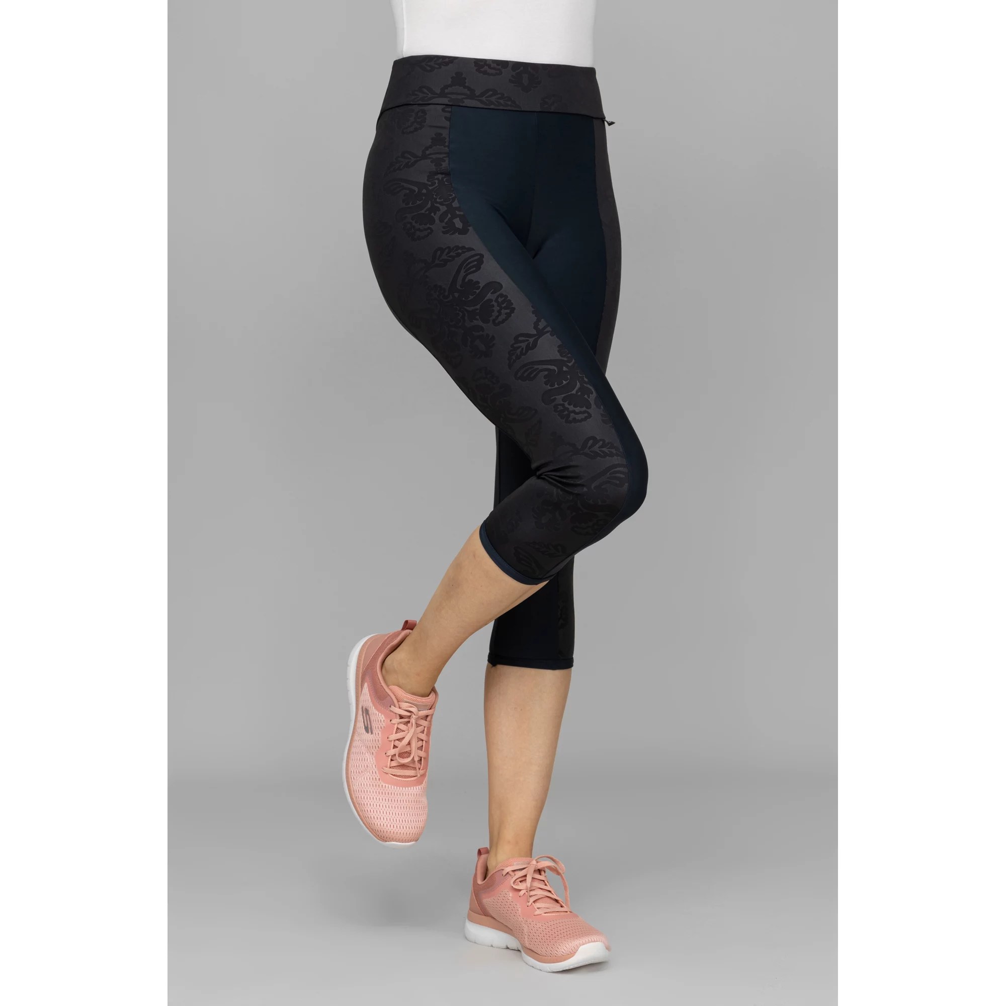 PROSKINS by Barbara Klein CapriLeggings seitl. Einsätze AntiCellulite