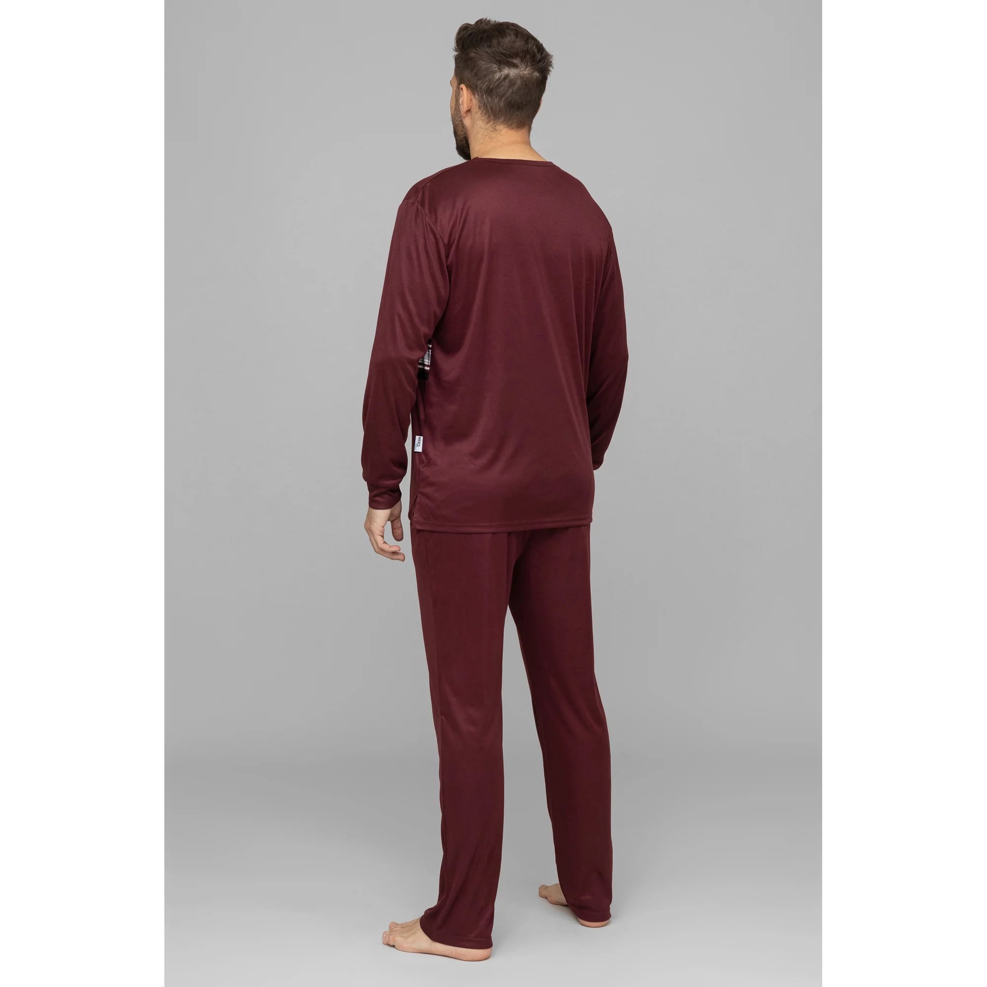 MEN'S TOUCH 2 PyjamaSets Mikrofaser 1x gestreift 1x uni QVC.de