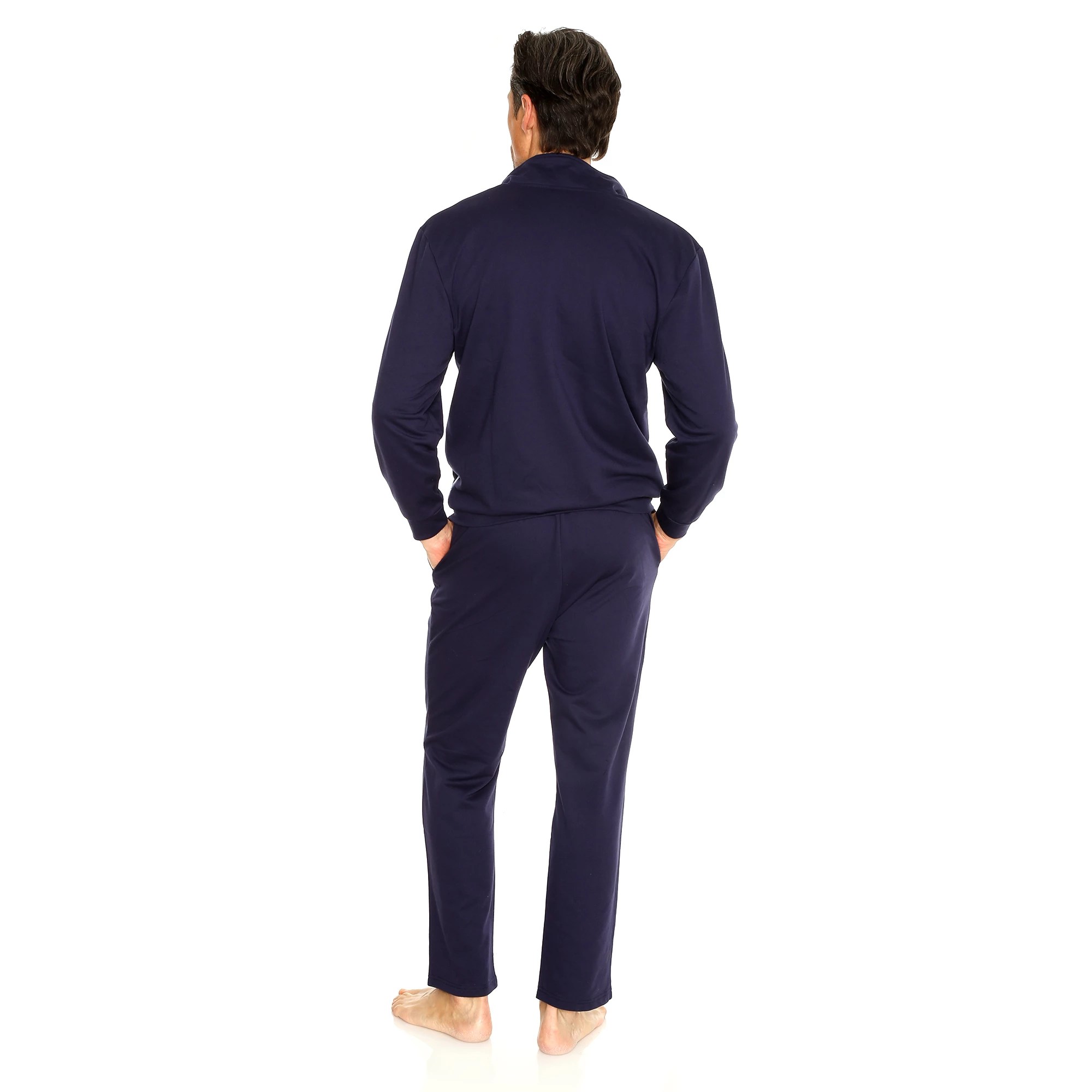 MEN'S TOUCH Hausanzug Sweatware 1/1Arm 2tlg. QVC.de