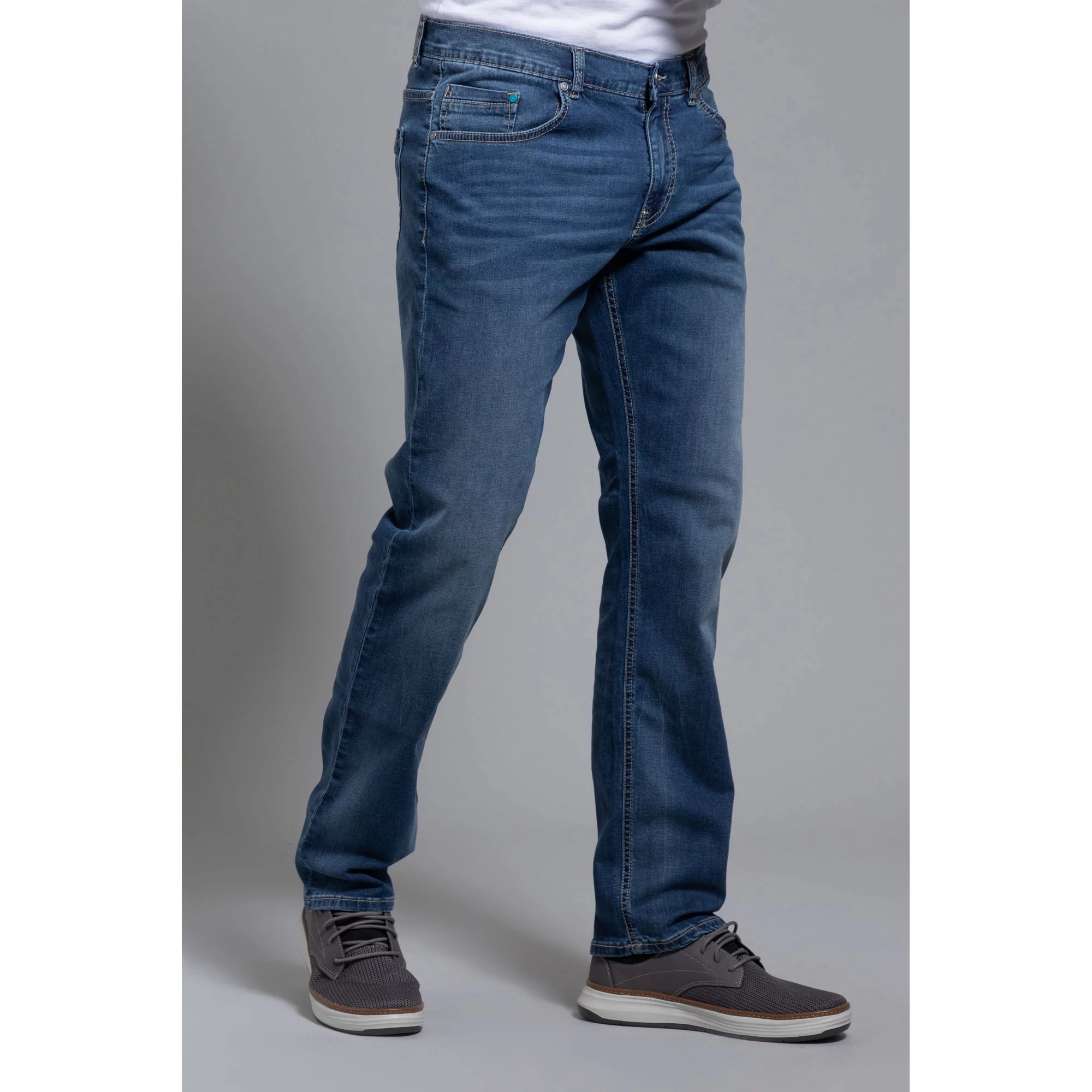 BASEFIELD Jeans 5PocketStyle moderne Waschung Stretchqualität QVC.de