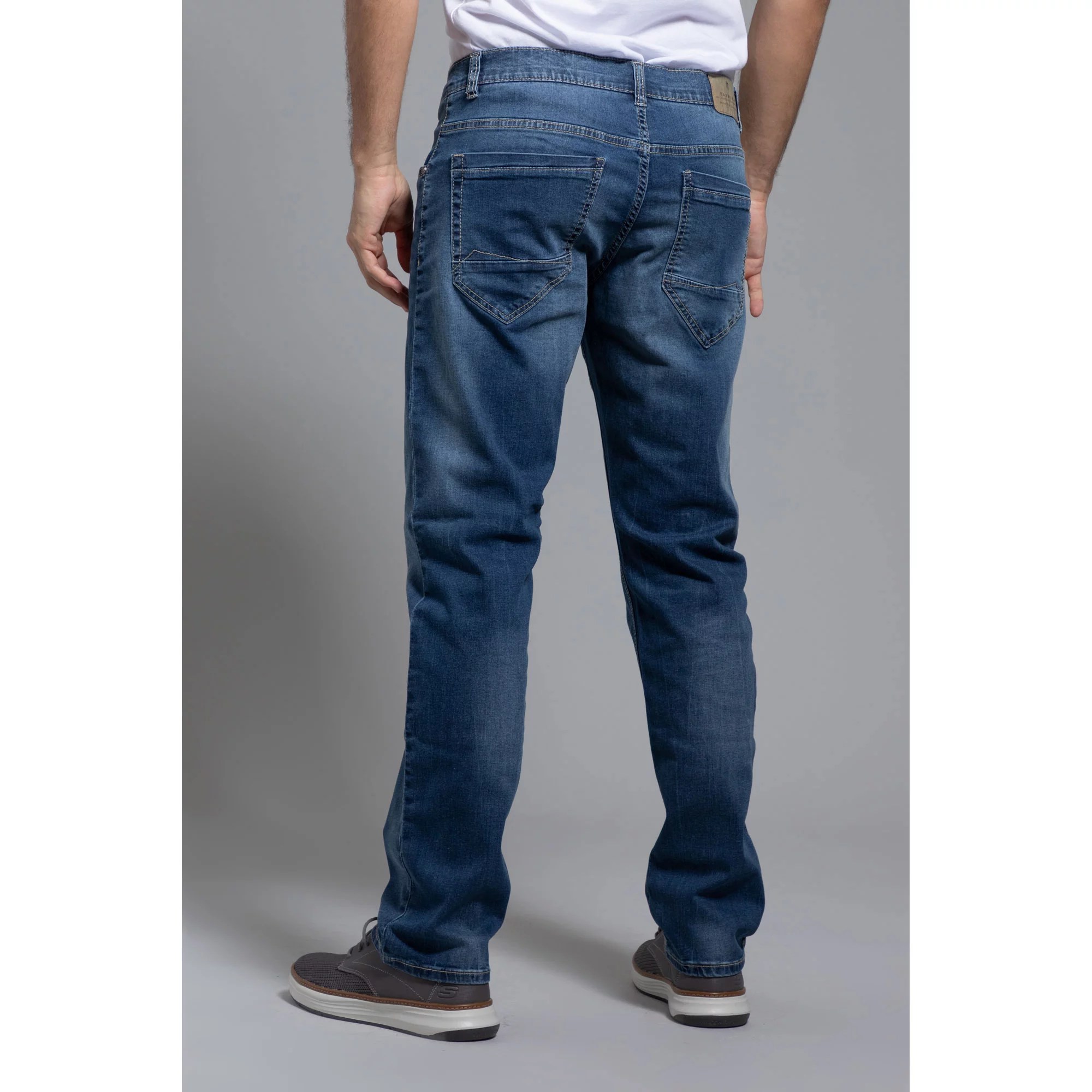 BASEFIELD Jeans 5PocketStyle moderne Waschung Stretchqualität QVC.de