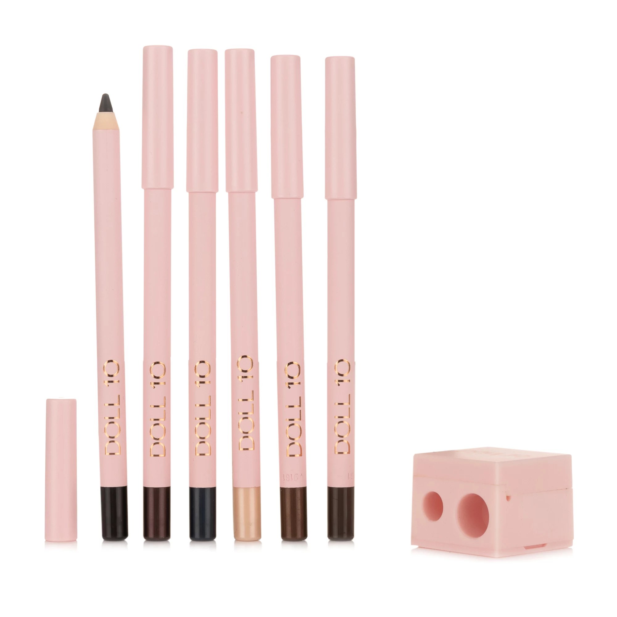 DOLL 10 BEAUTY EyelinerSet Doll Pro Liner Eyeliner, 6tlg. QVC.de