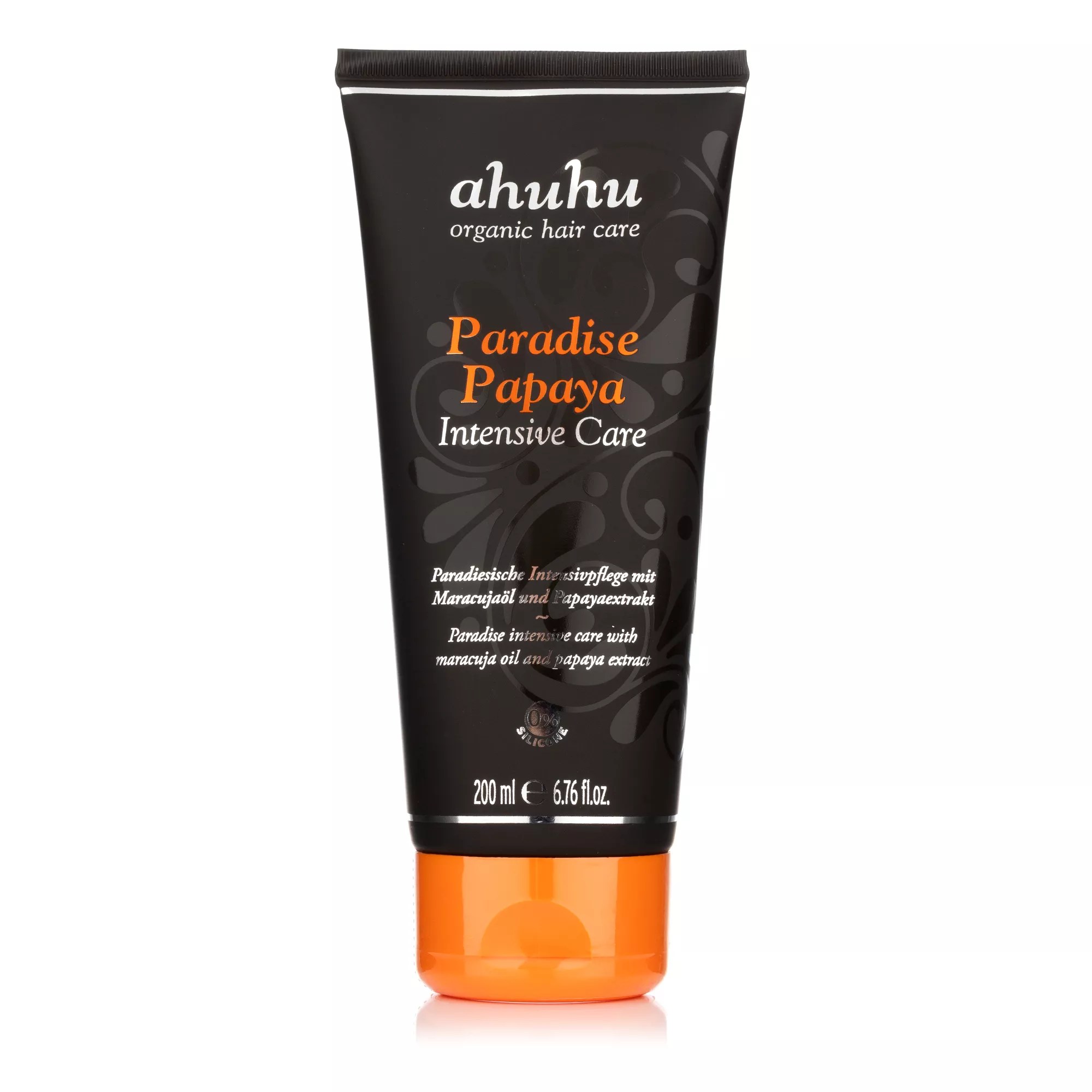 ahuhu organic hair care Paradise Papaya Intensive Care 200ml QVC.de