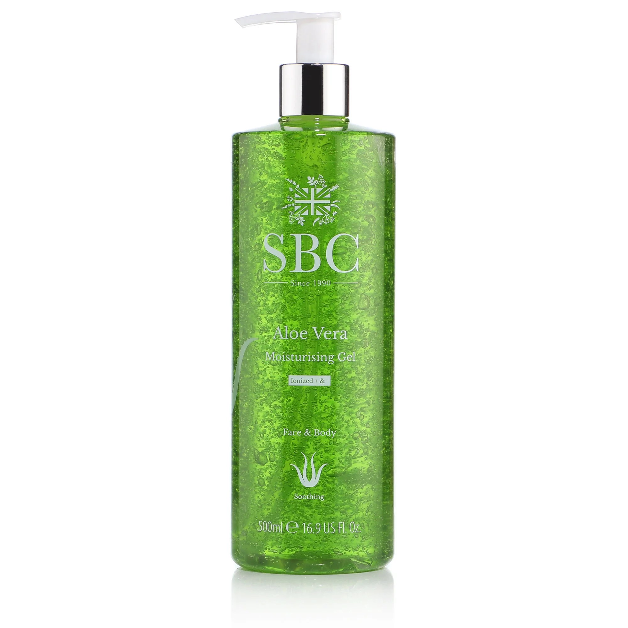 SBC Aloe Vera Moisturizing Gel 500ml QVC.de
