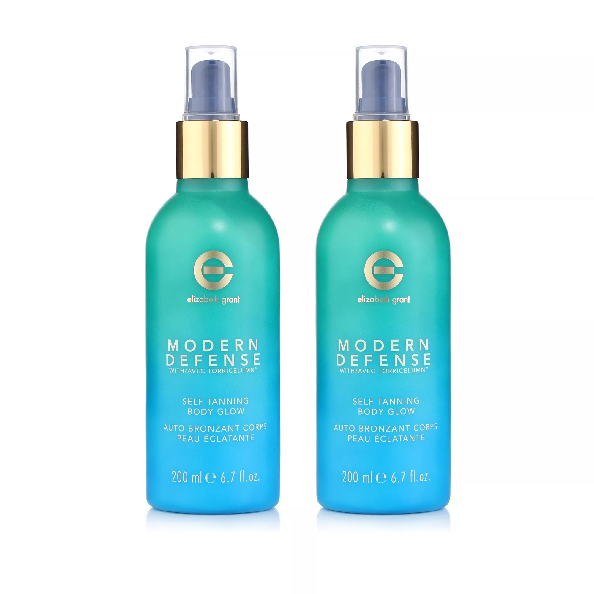 ELIZABETH GRANT SelbstbräunerSet Modern Defense Body Glow 2x 200ml