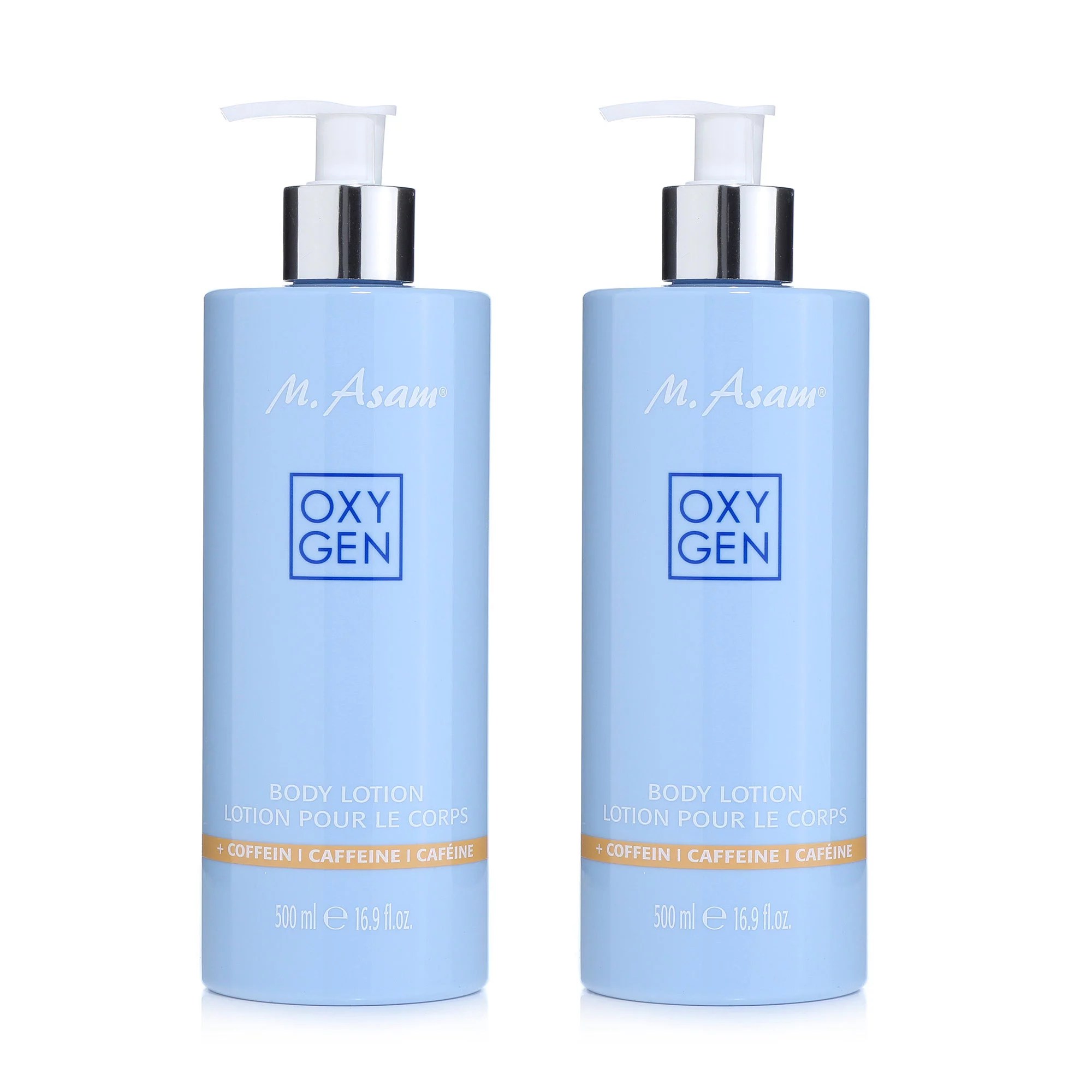 M.ASAM® Oxygen Body Lotion 2x 500ml QVC.de