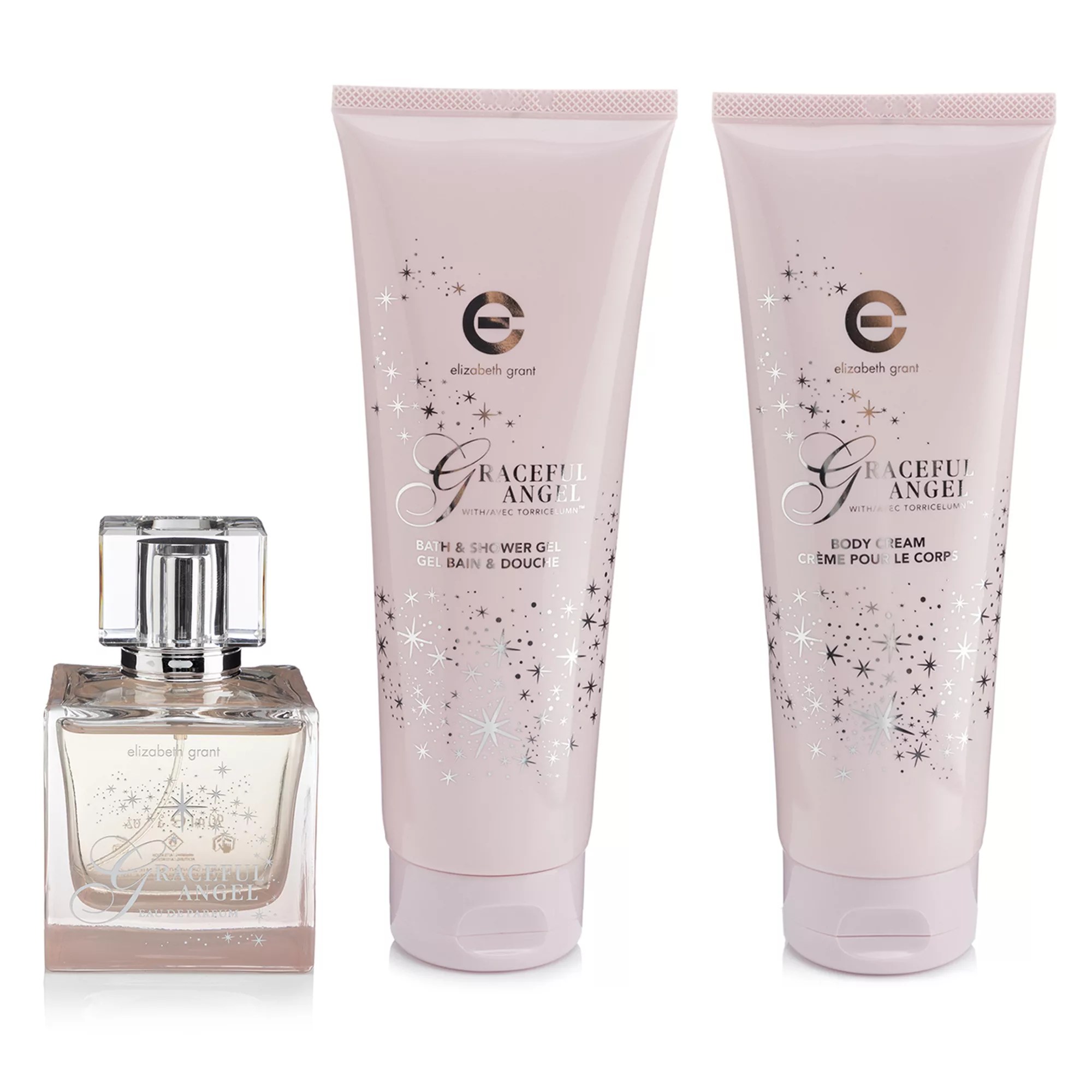 ELIZABETH GRANT Graceful Angel EdP 90ml, Duschgel 240ml & Body Lotion