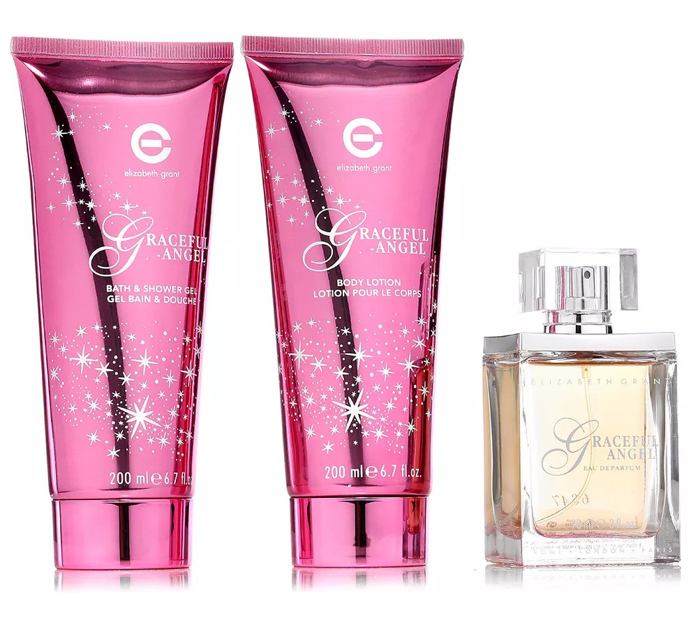 ELIZABETH GRANT Graceful Angel EdP 90ml Bath & ShowerGel Body Lotion