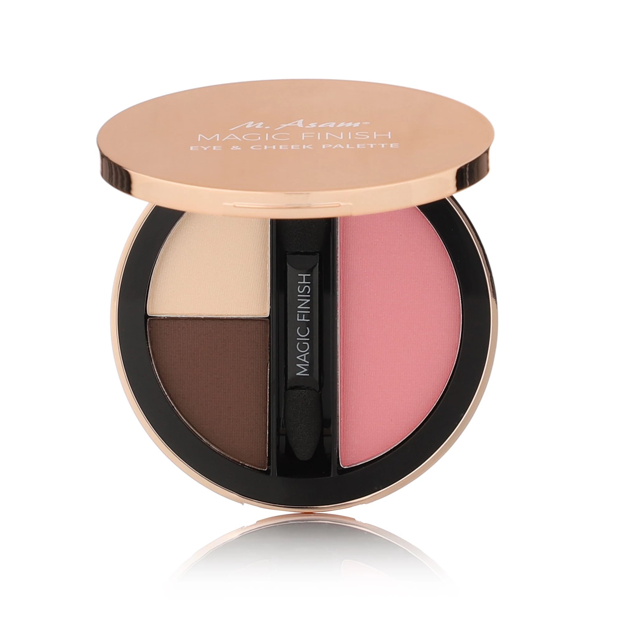 M.ASAM® Magic Finish Eye & Cheek Palette Eyeshadow 2x 2,25g & Blush 5g QVC.de
