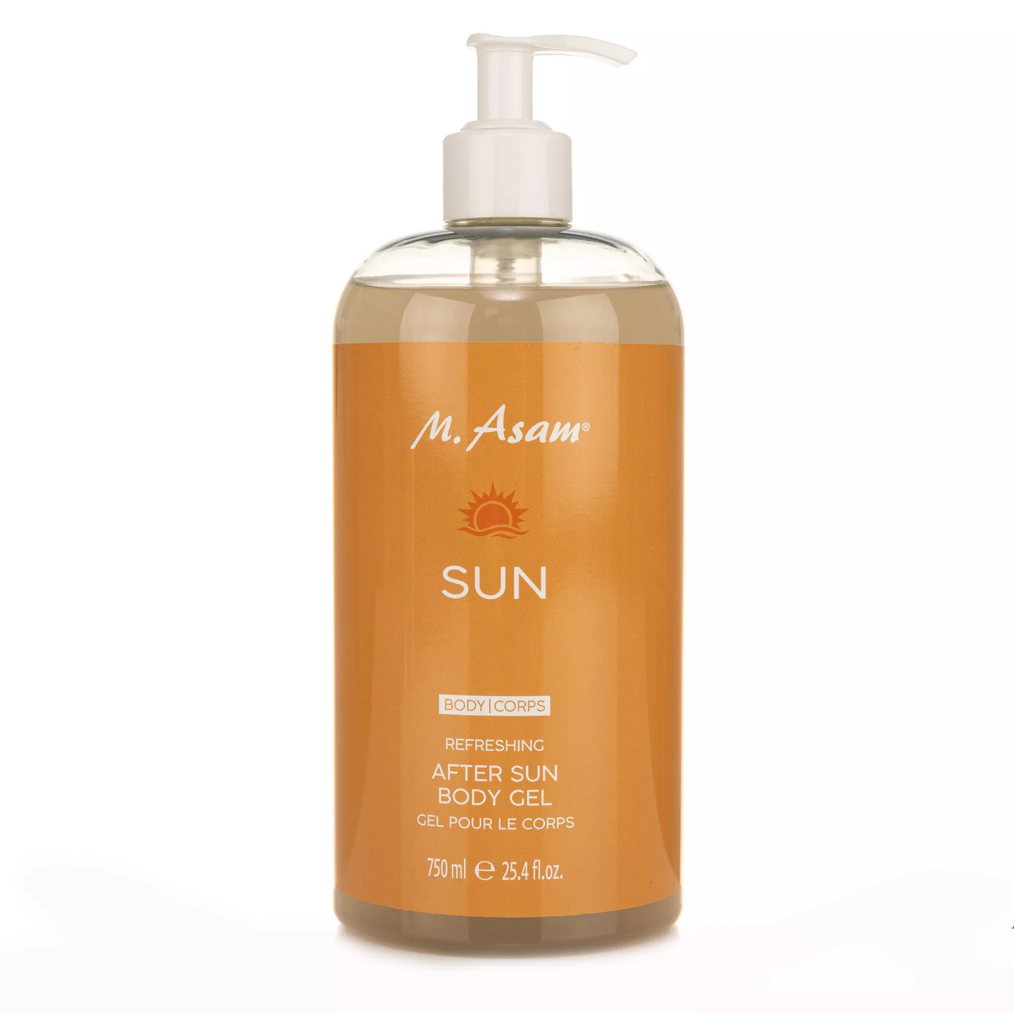 M.ASAM® SUN After Sun Body Gel 750ml QVC.de