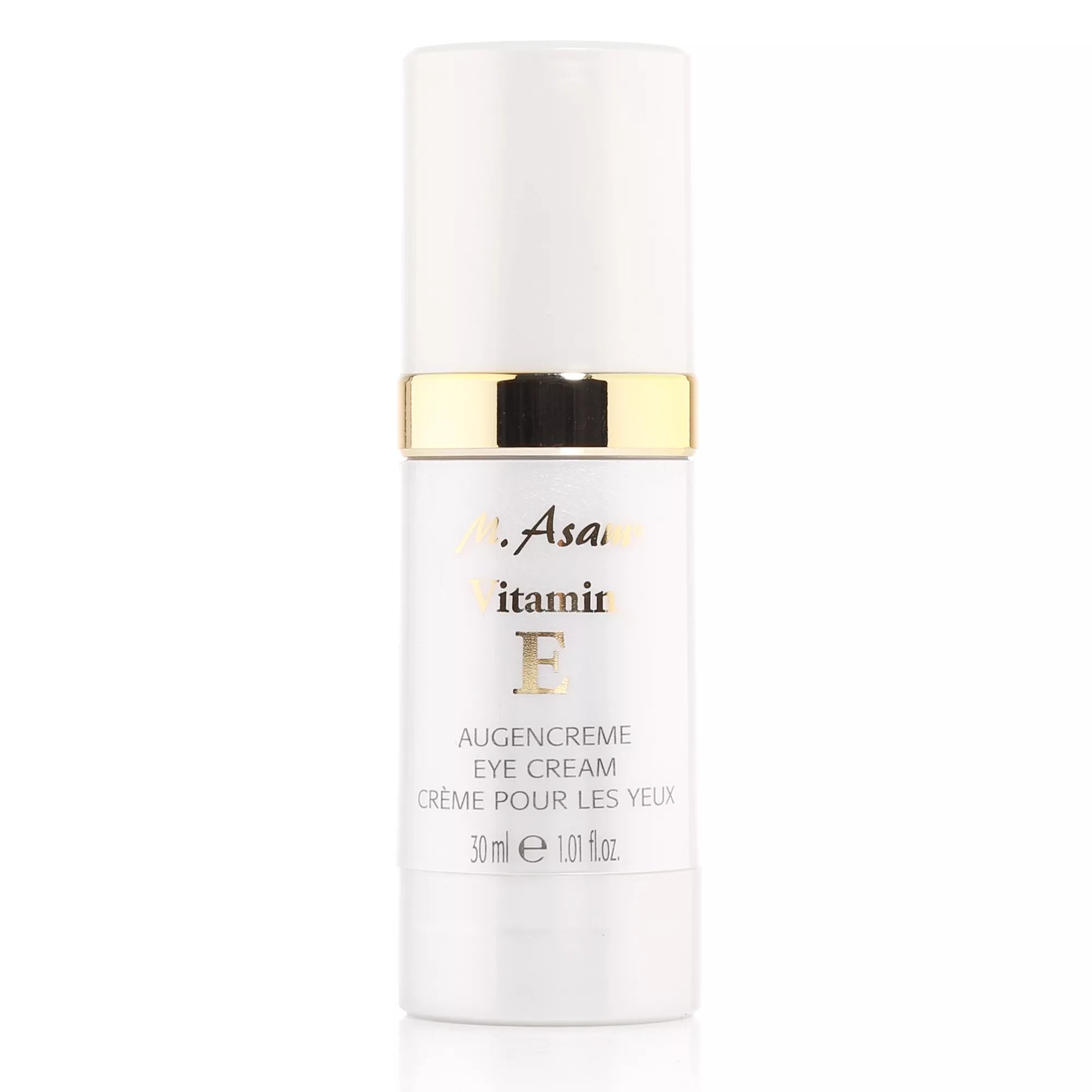 M.ASAM® Vitamin E milde Augencreme 30ml QVC.de