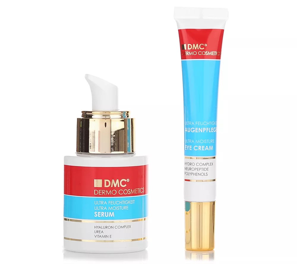 DMC® DERMO COSMETICS Ultra Feuchtigkeit Serum 30ml & Augenpflege 20ml