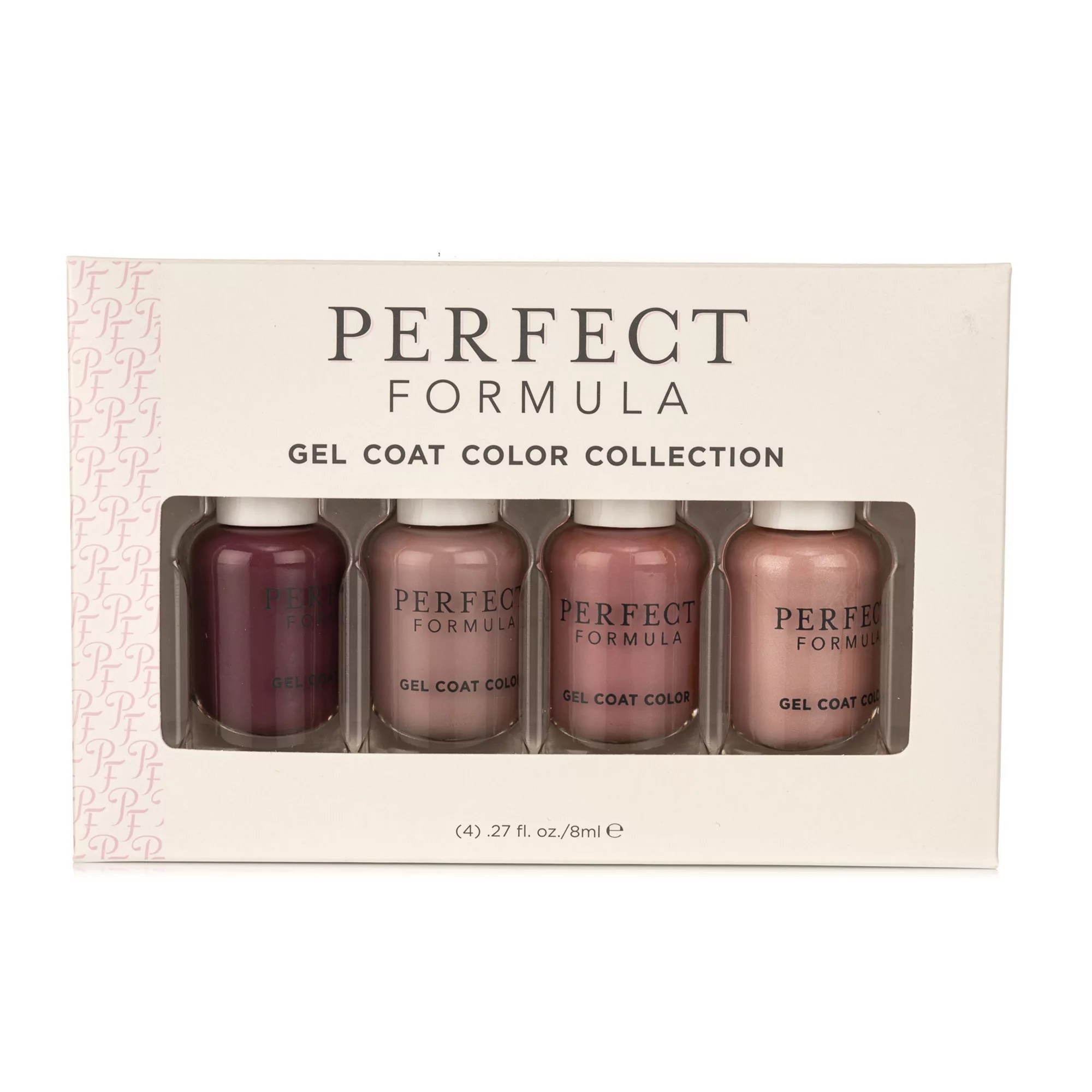 PERFECT FORMULA NagellackSet Colour Collection Gel Coat Color 4x 8ml