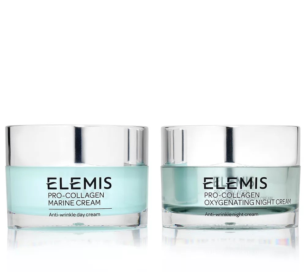 ELEMIS ProCollagen Day & Night Cream Duo 2x 30ml QVC.de