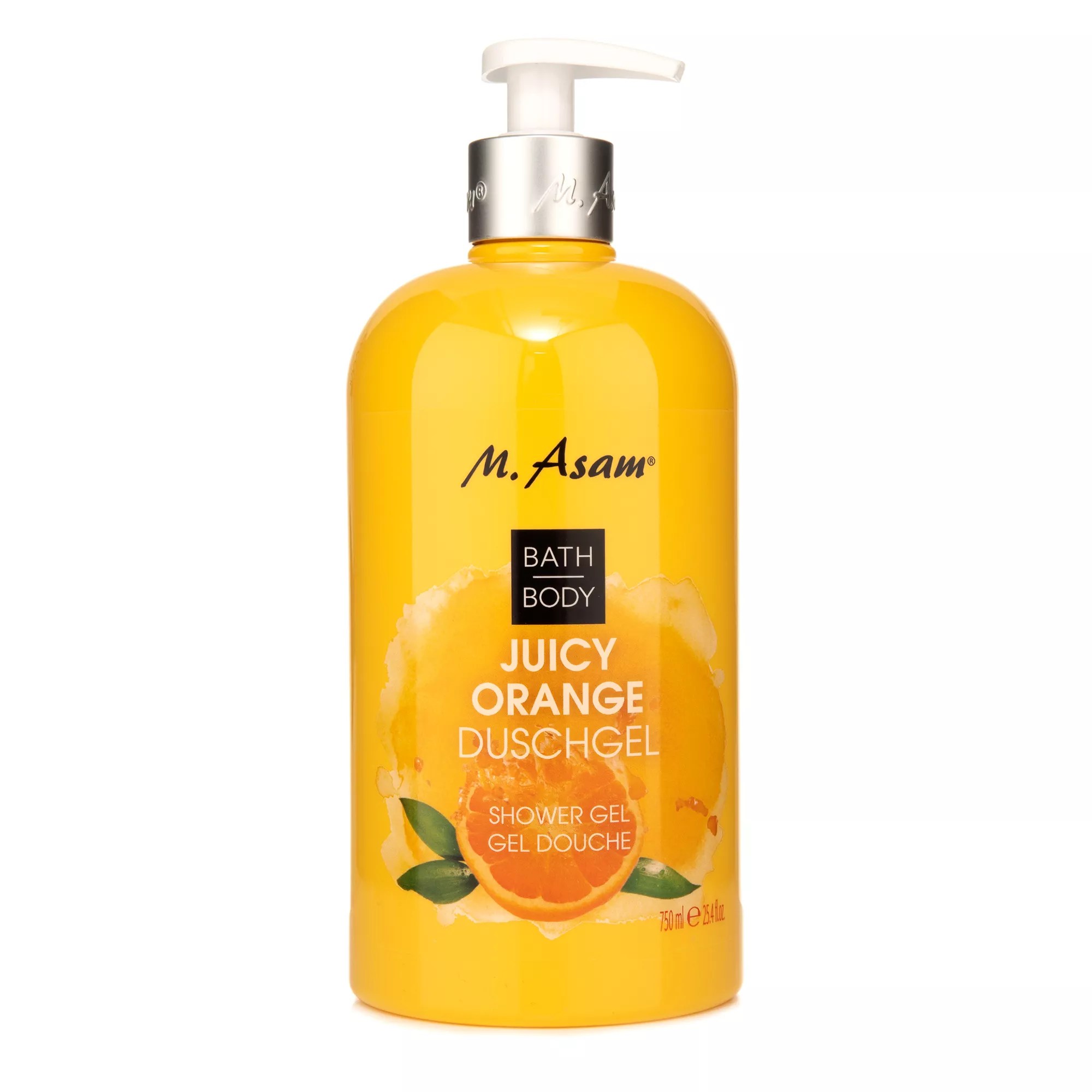 M.ASAM® Juicy Orange Duschgel 750ml QVC.de