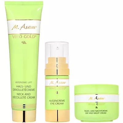M.ASAM VINO GOLD Set mit 24h Creme 3tlg. QVC.de
