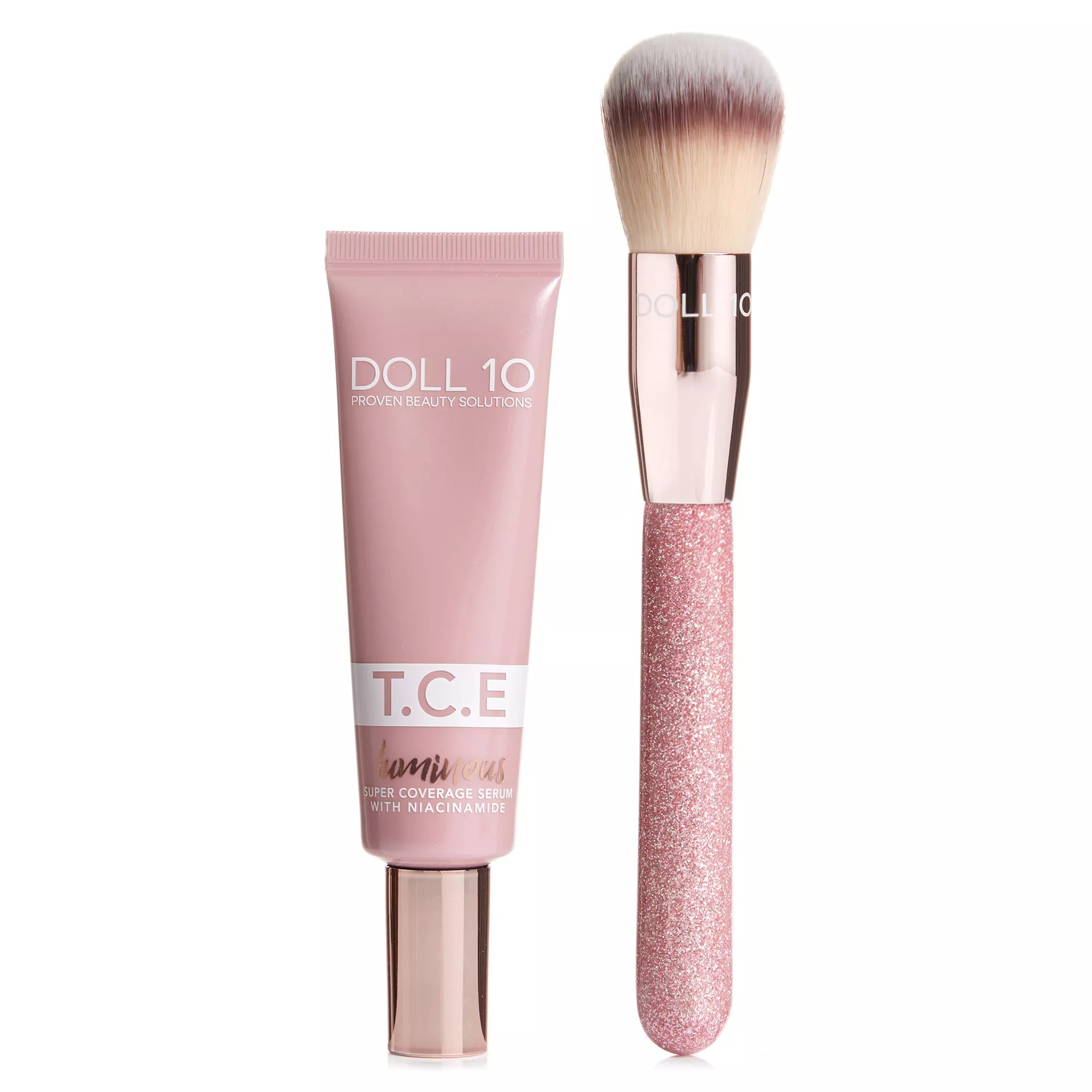 DOLL 10 BEAUTY T.C.E Luminous Super Coverage Foundation 30ml & Luminous