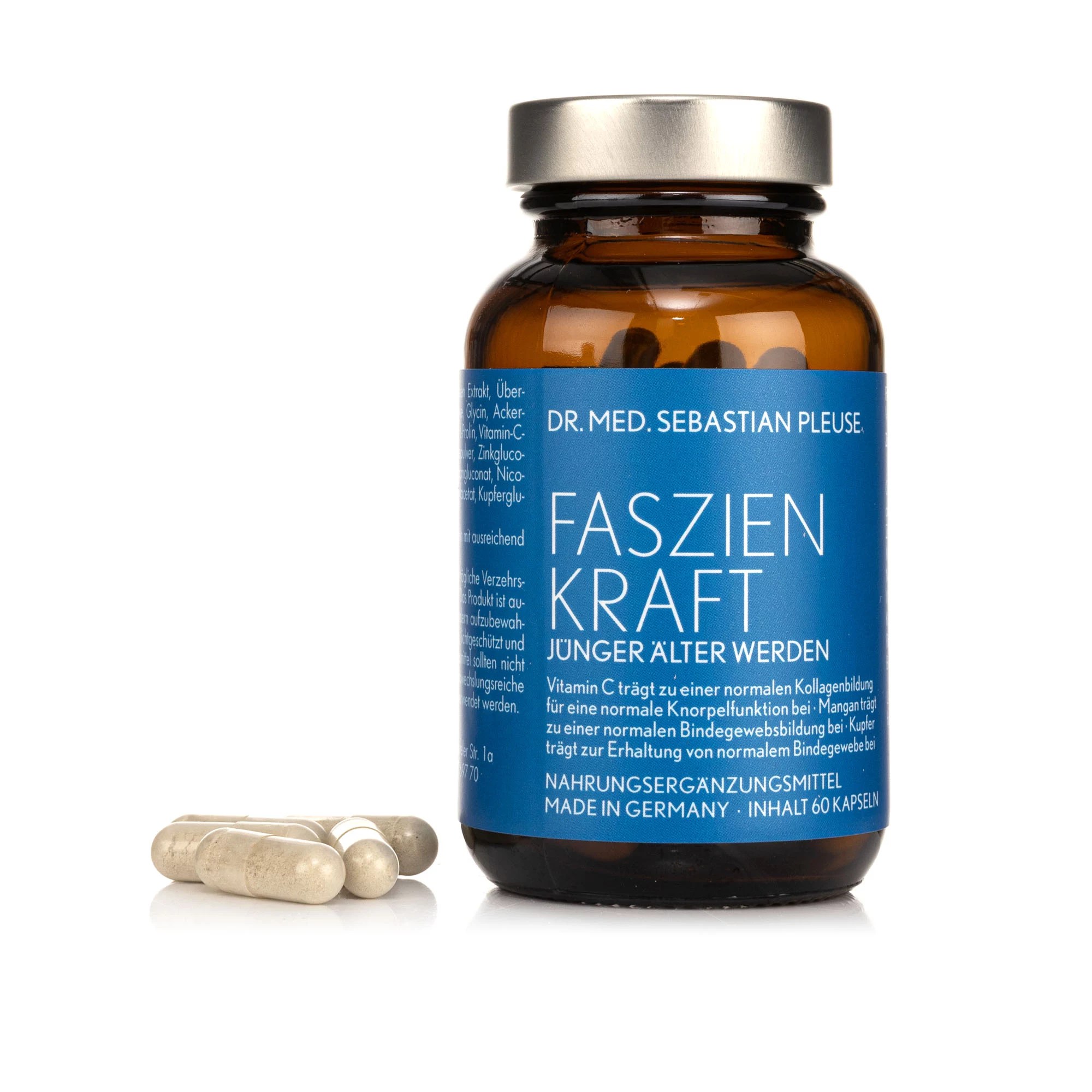 Dr. med. Sebastian Pleuse Faszienkraft 60 Kapseln für 30 Tage QVC.de