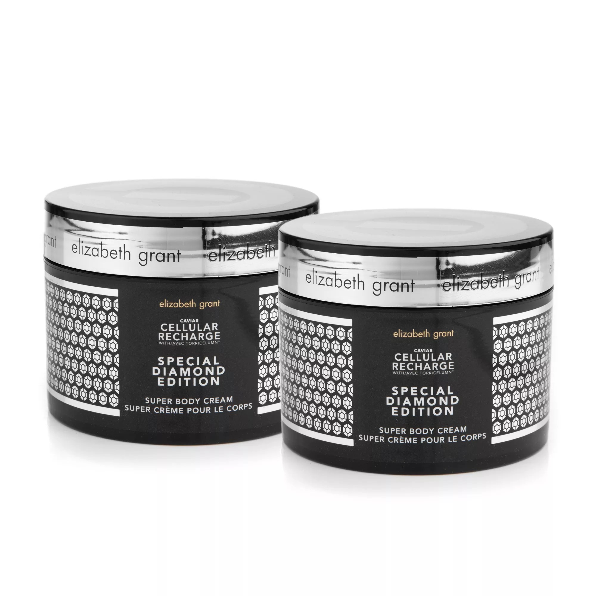 ELIZABETH GRANT Caviar Diamond Edition Body Cream 2x 400ml QVC.de