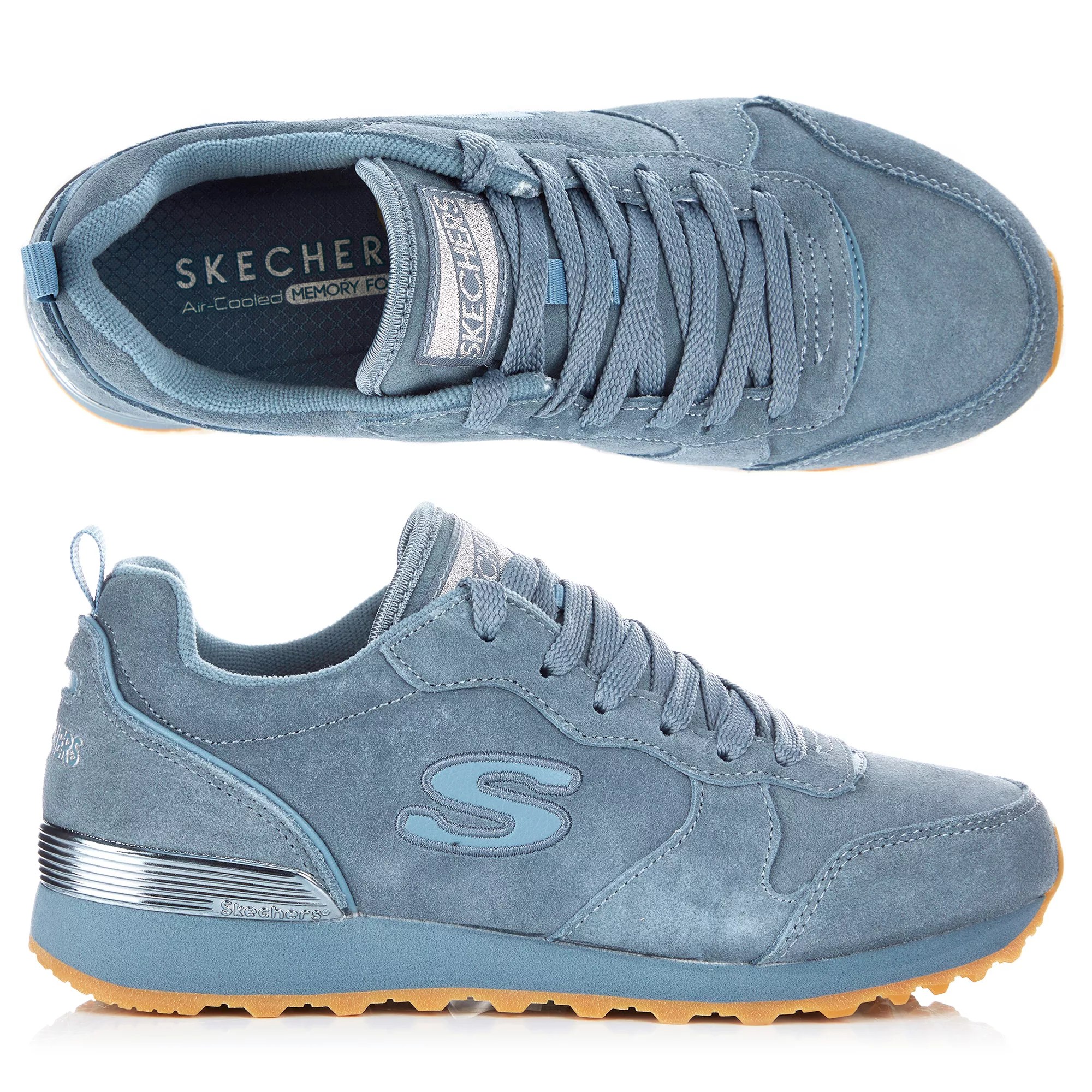 SKECHERS DamenSneaker OG 85 Wildleder Memory Foam QVC.de