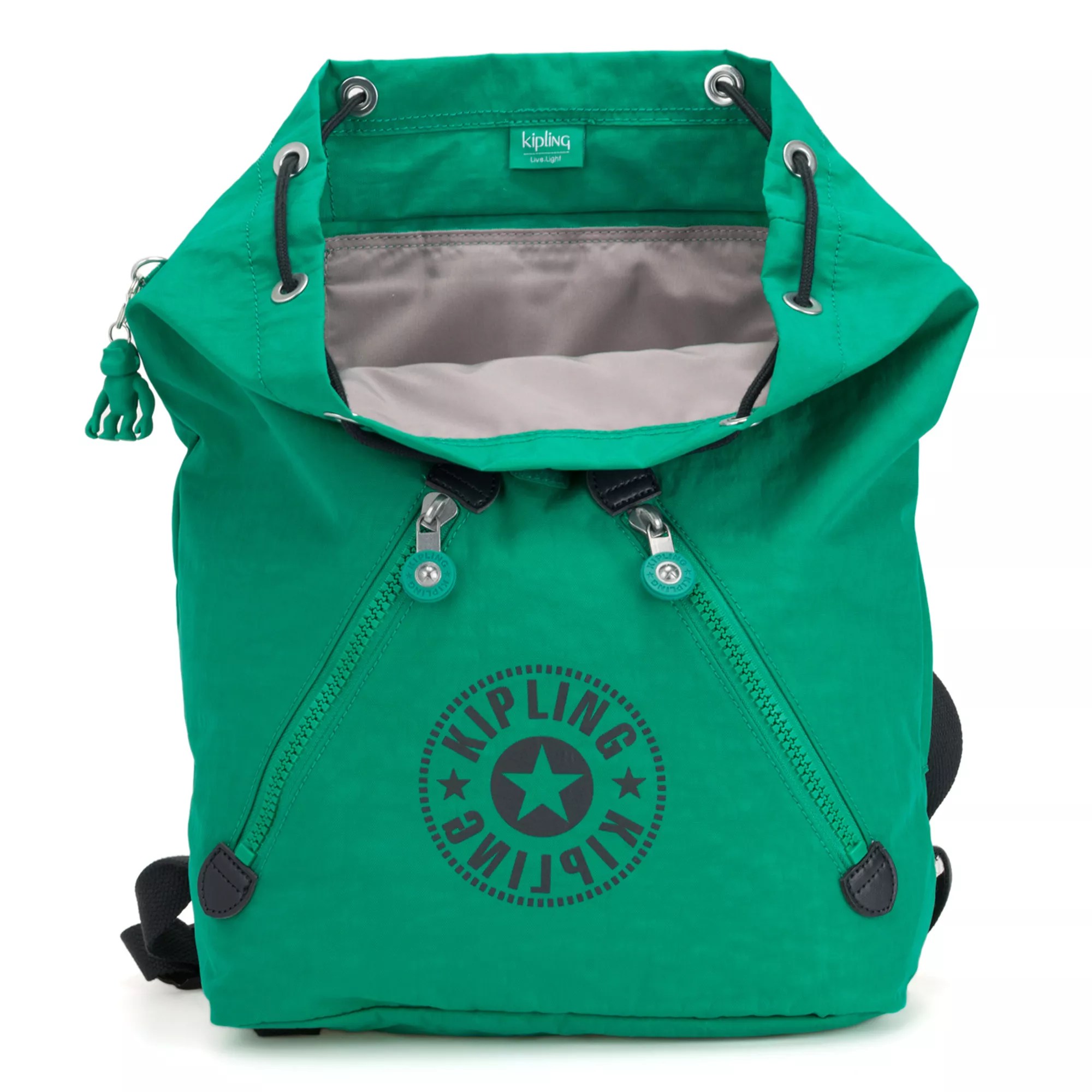 KIPLING® Maxi Rucksack Fundamental NC 100 Nylon 3 Außentaschen QVC.de